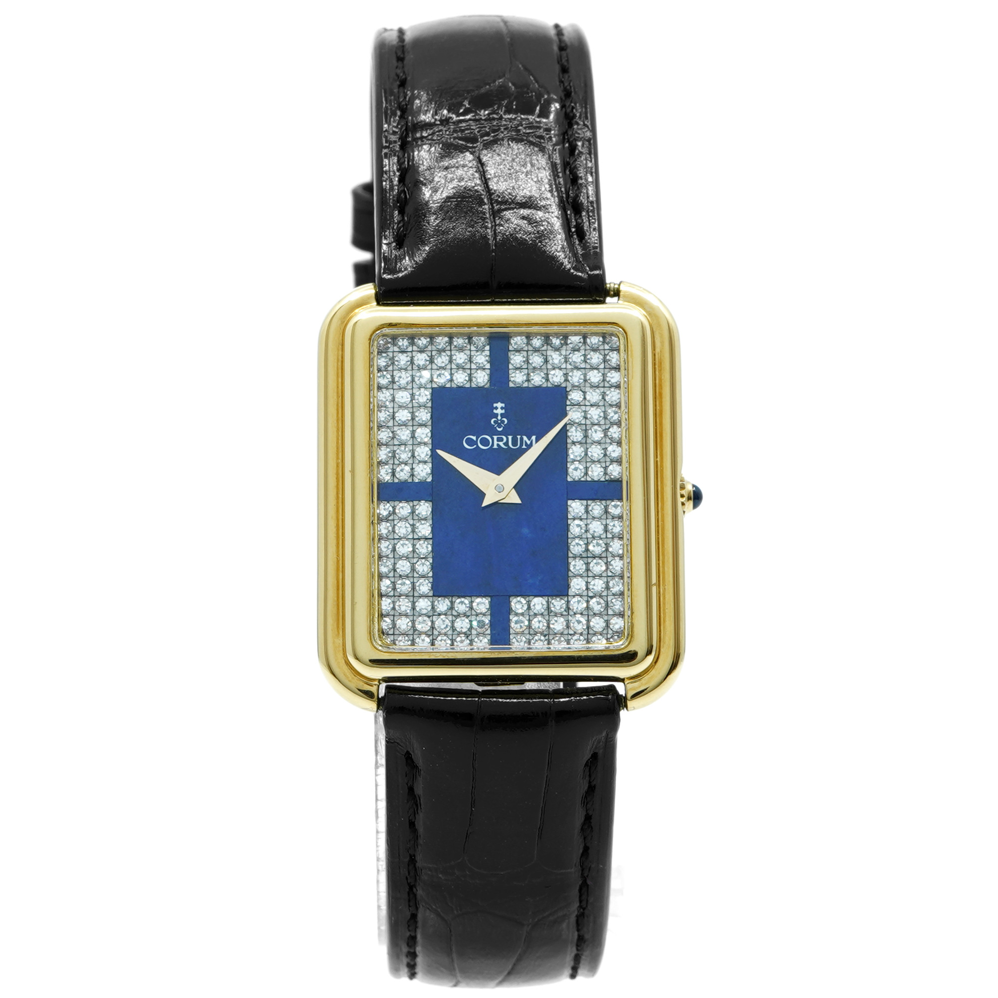 Corum Lapis and Diamond Dial 28218 *Vintage* - Inventory 8583