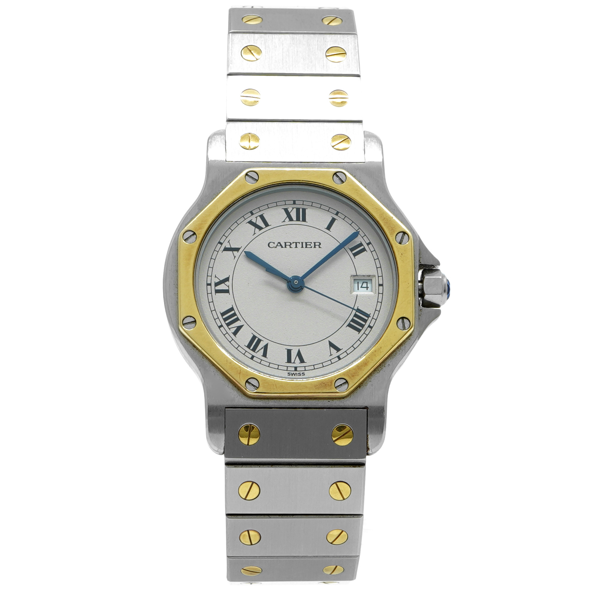 Cartier Santos Galbee Octagon 187902 - Inventory 8578