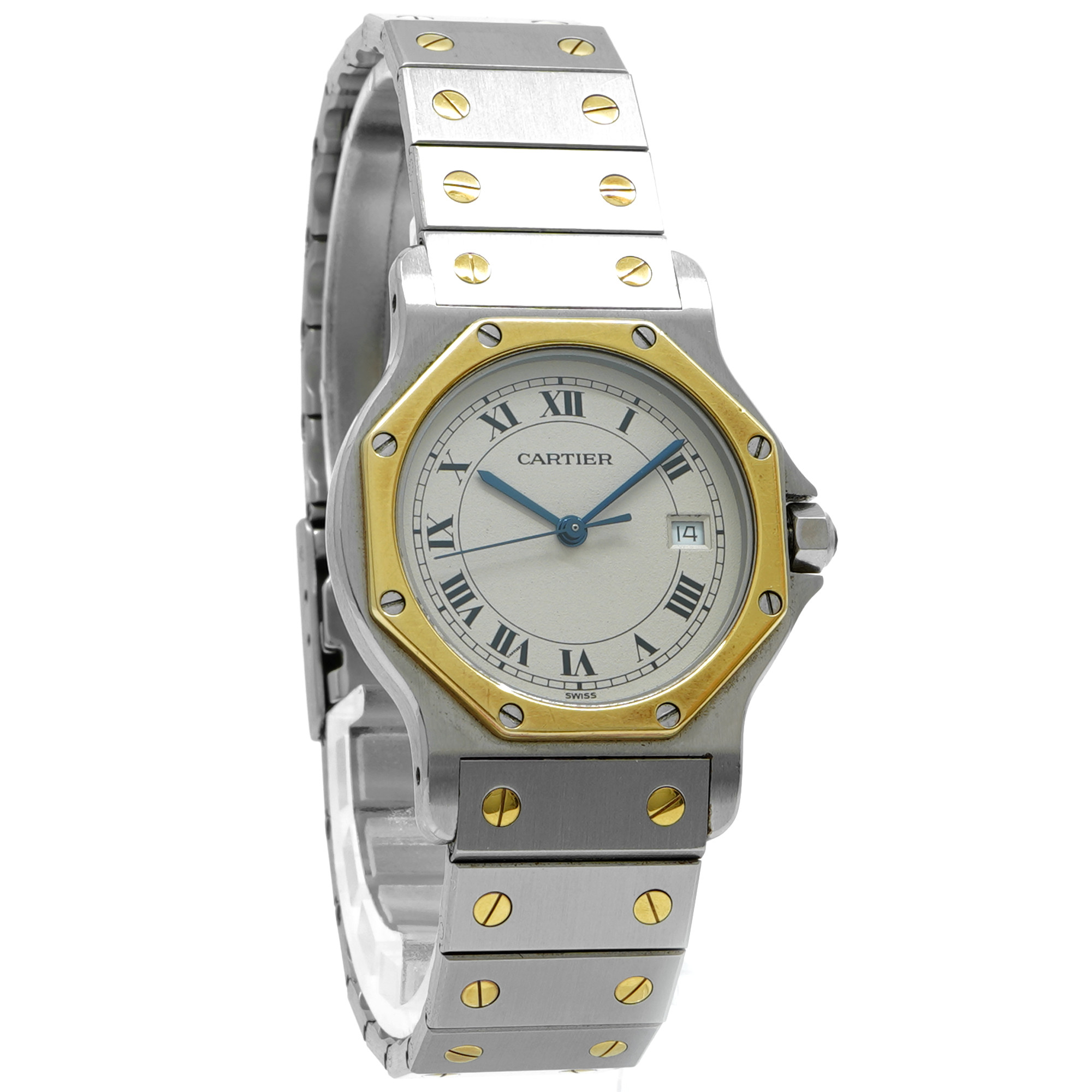 Cartier Santos Galbee Octagon 187902 - Inventory 8578