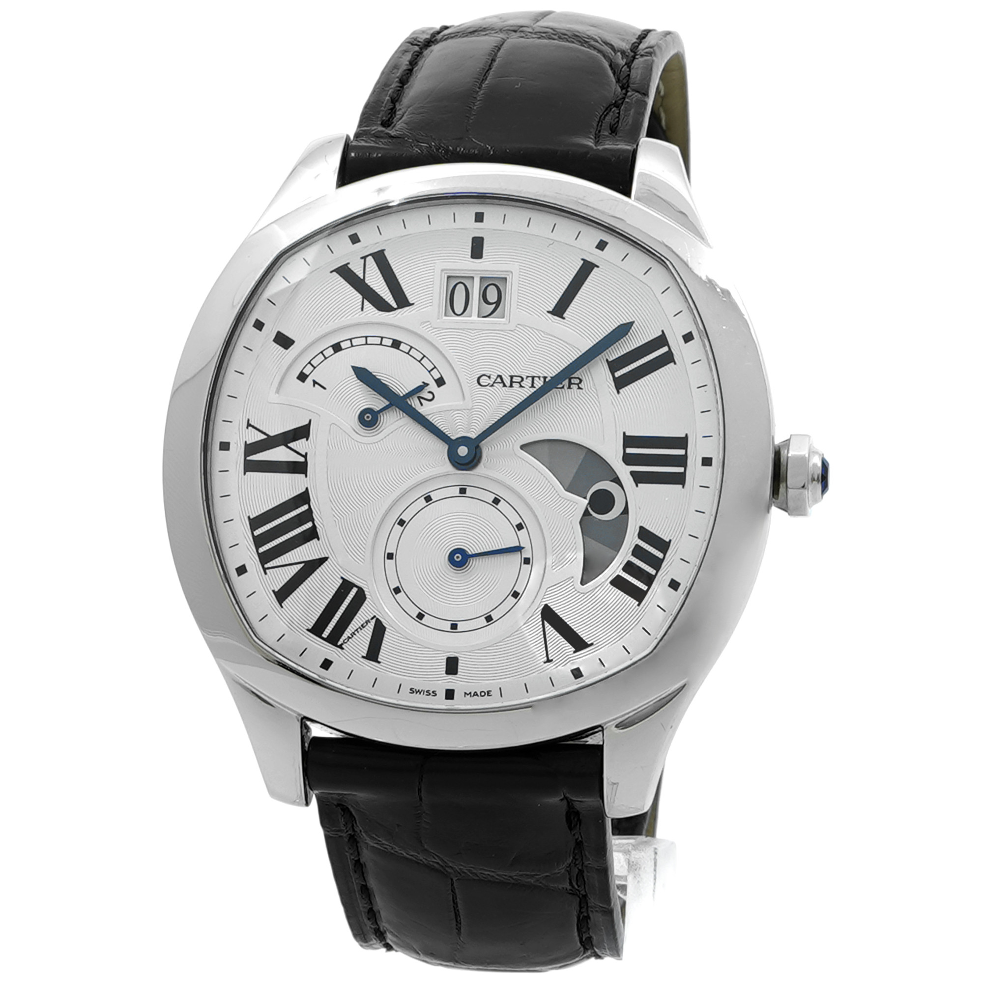 Cartier Drive de Cartier Second Time Zone Day/Night WSNM0005 - Inventory 8577