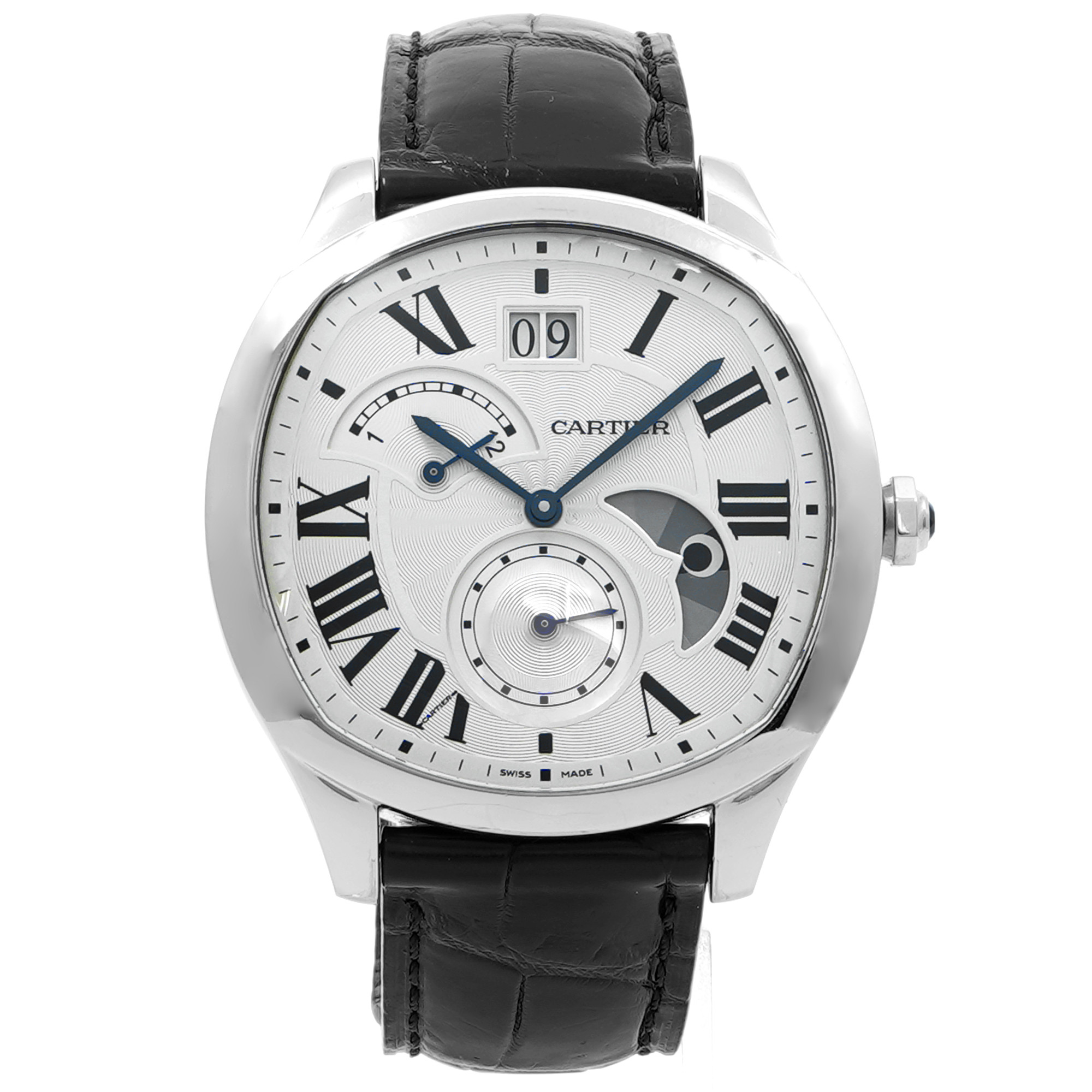 Cartier Drive de Cartier Second Time Zone Day/Night WSNM0005 - Inventory 8577