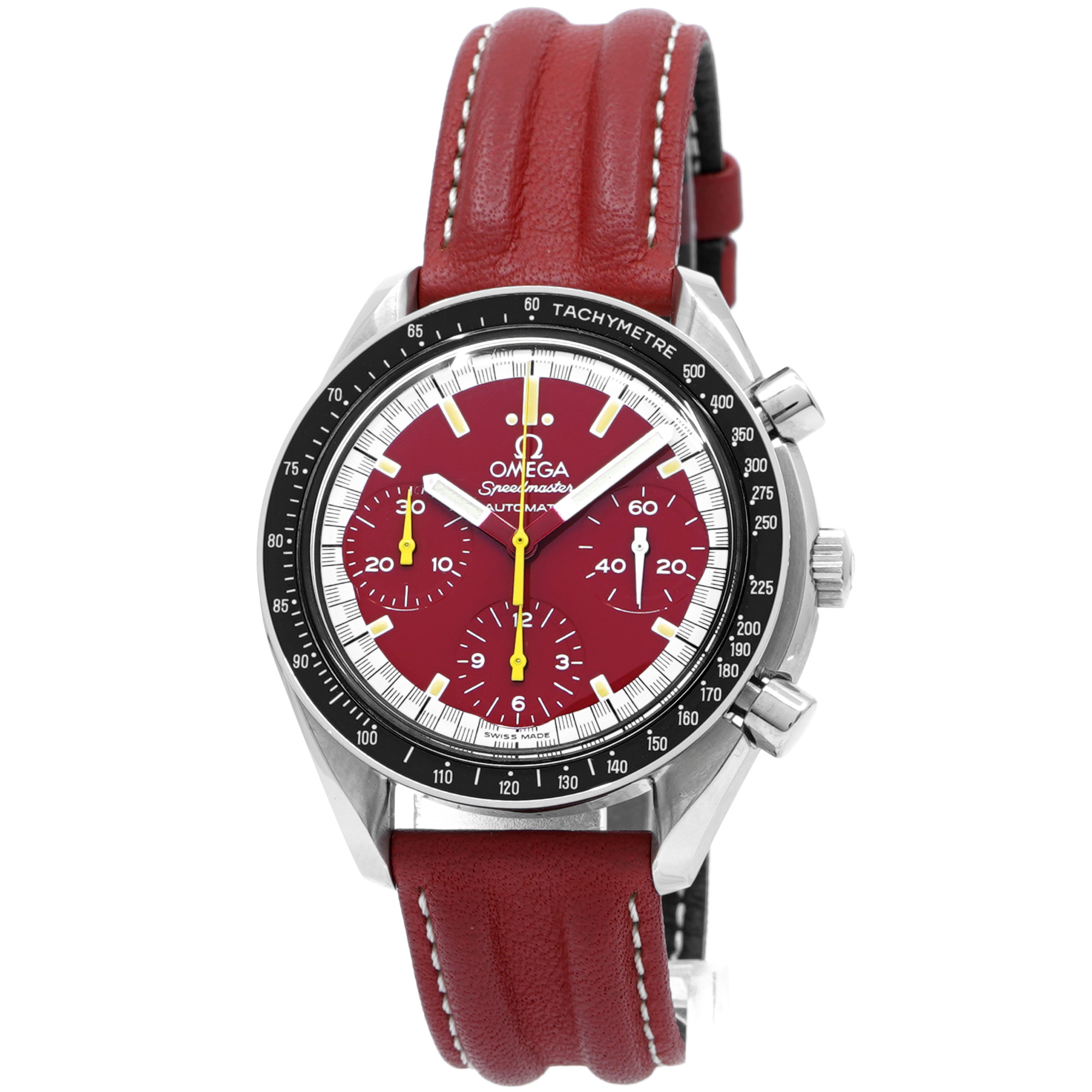 Omega Speedmaster 39mm Schumacher Red Edition 3810.61.41 - Inventory 8589