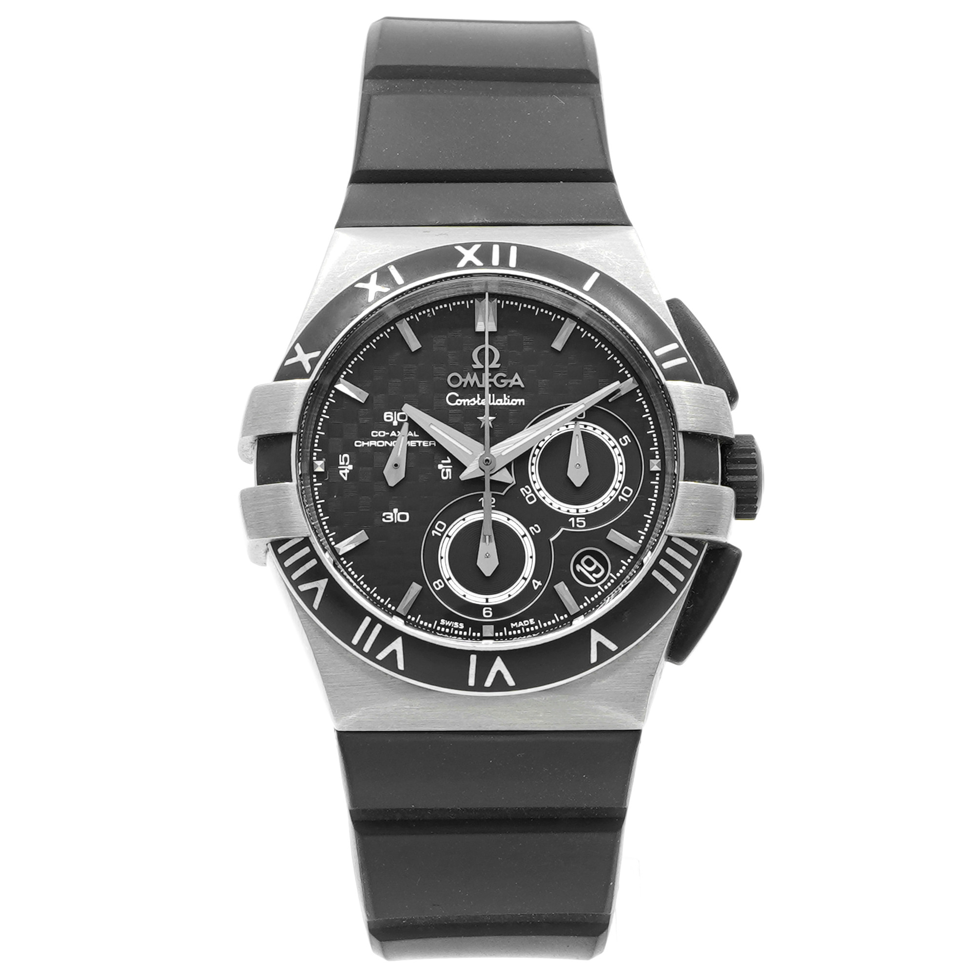 Omega Constellation Double Eagle Titanium Mission Hills World Cup - Inventory 8625