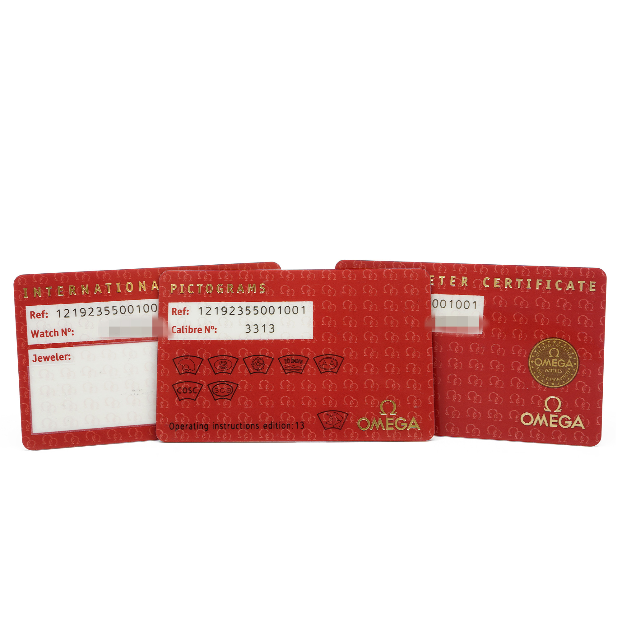 Omega Constellation Double Eagle Titanium Mission Hills World Cup - Inventory 8625