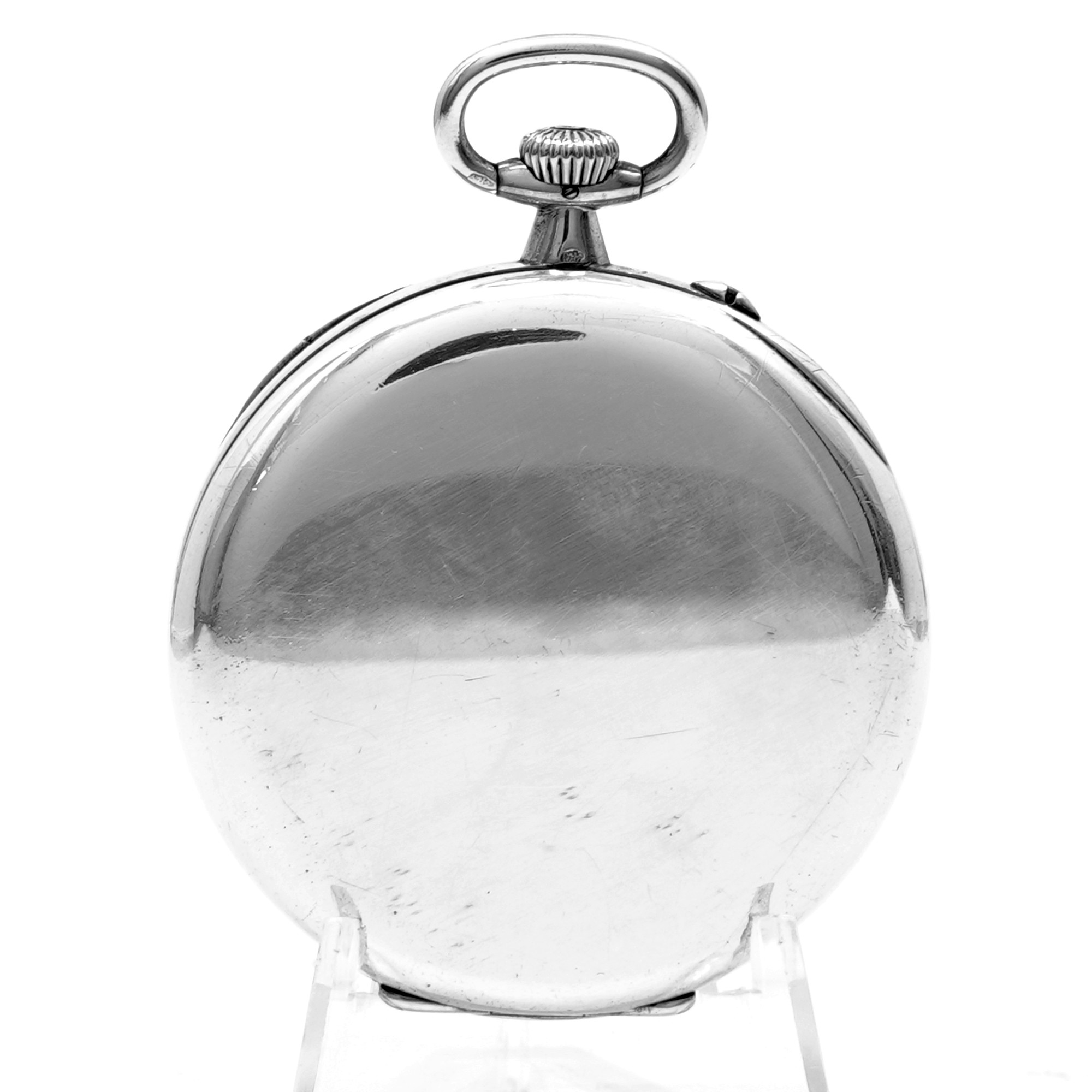 IWC Schaffhausen 1930's Pocket Watch *Sterling Case* 50.5mm - Inventory 8662