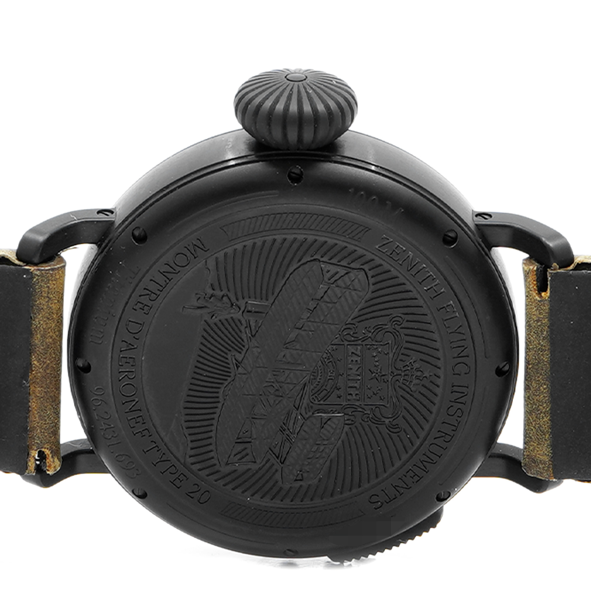 Zenith Pilot Montre d'Aeronef Type 20 GMT 96.2431.693 - Inventory 8618