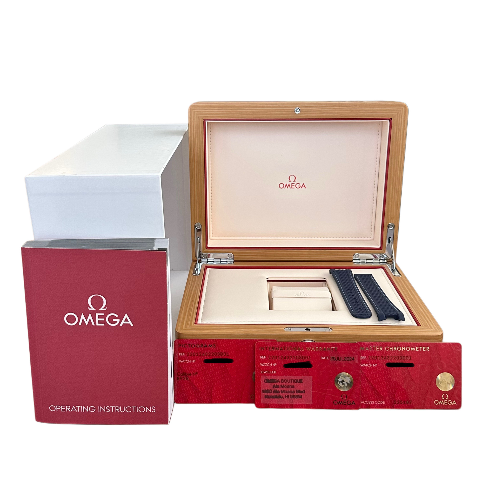 Omega Aqua Terra 150m GMT Worldtimer 43mm *2024* - Inventory 8659