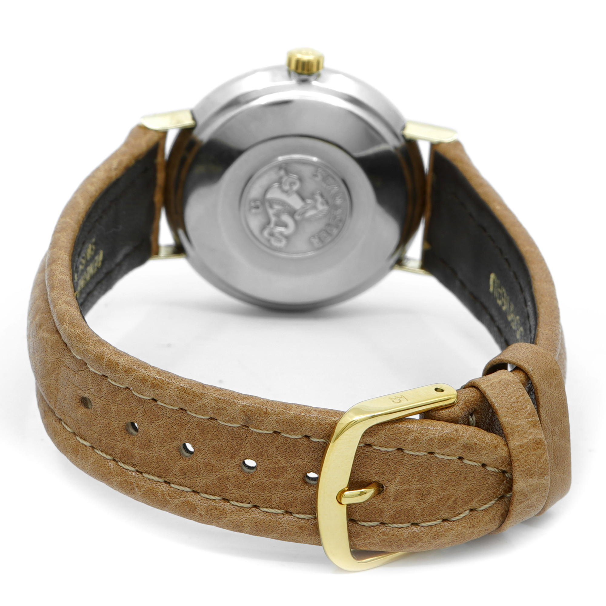 Omega Seamaster DeVille KM6068 *Stainless and 14k Bezel* *Vintage 1969* - Inventory 8667