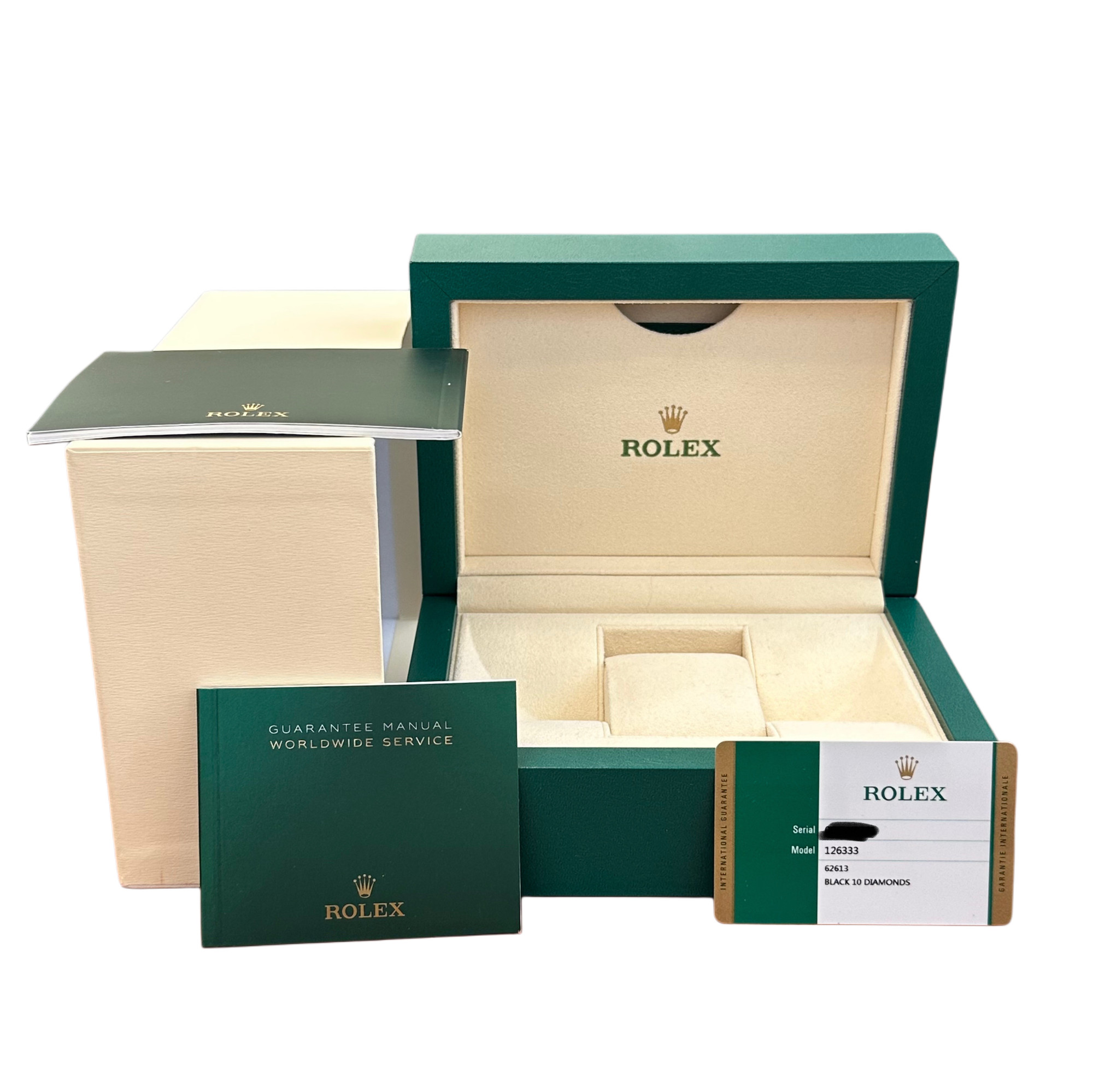 Rolex Datejust 41 *Diamond Dial* 126333 - Inventory 8670