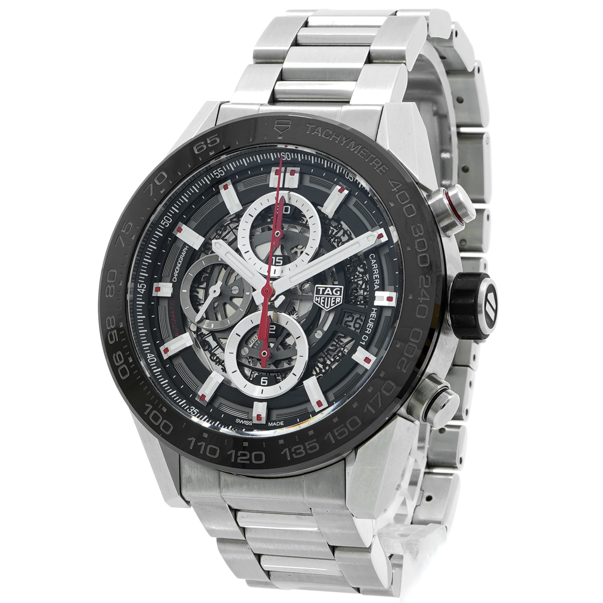 TAG Heuer Caliber H01 CAR2A1W-0 - Inventory 8672