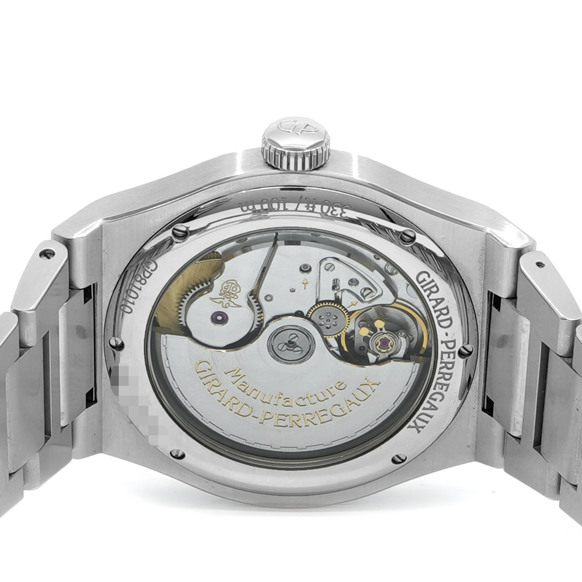 Girard Perregaux Laureato 42mm *Green Dial* 81010 - Inventory 8675