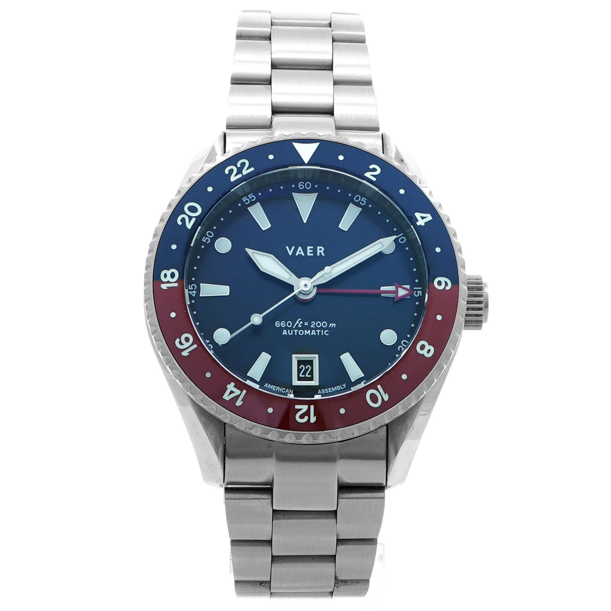 MERIDIAN 551 プリメインアンプ【AXISS 正規輸入品 100V】 Vaer G5 Meridian US GMT 39mm - Inventory 8595 - DelrayWatch.com