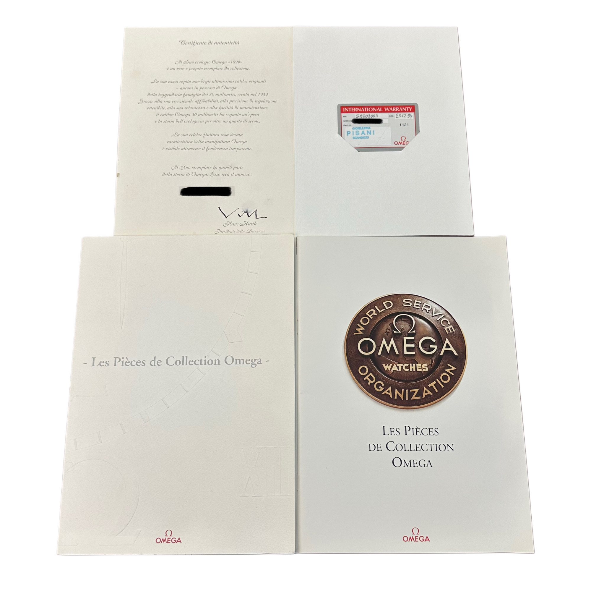 Omega Renaissance 1894 Limited Edition 5950.30.03 *Rose Gold* - Inventory 8680