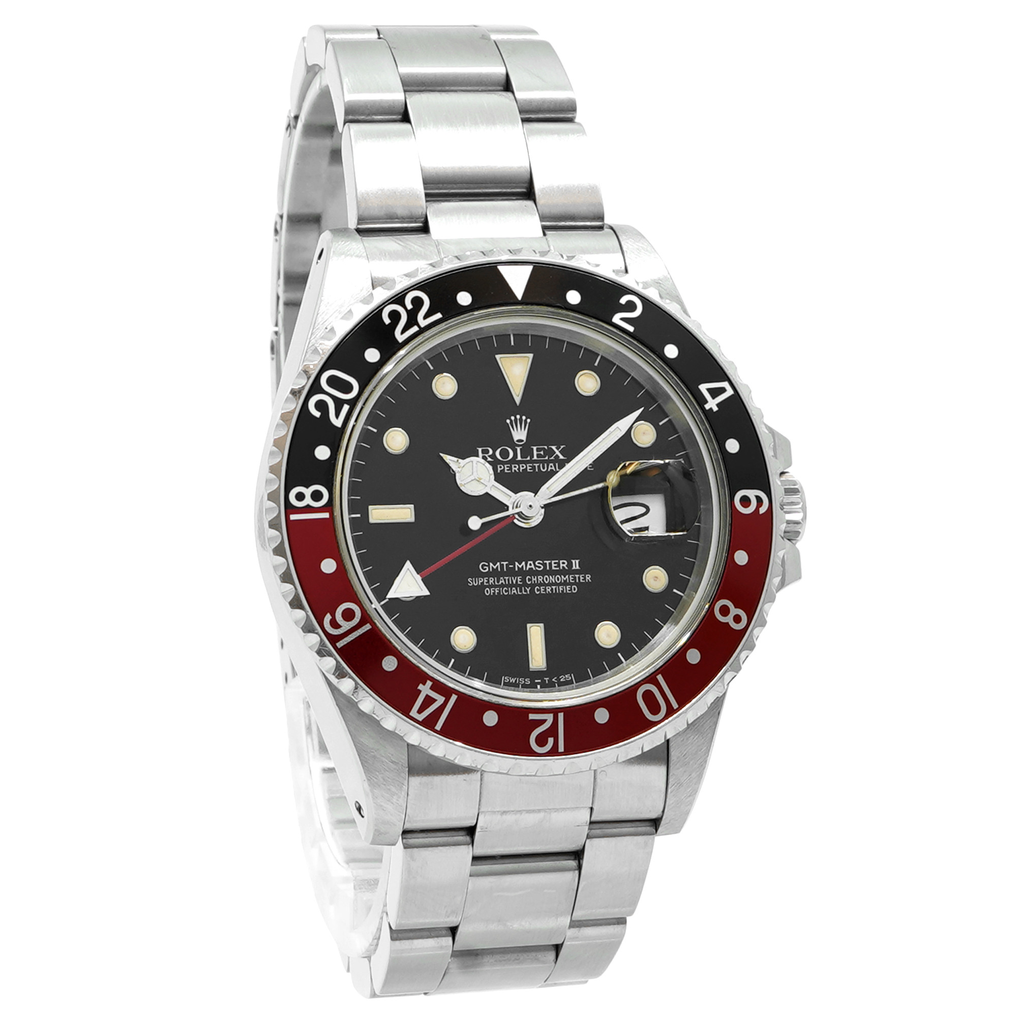 Rolex GMT-Master II *Coke* *Fat Lady* 16760 - Inventory 8679