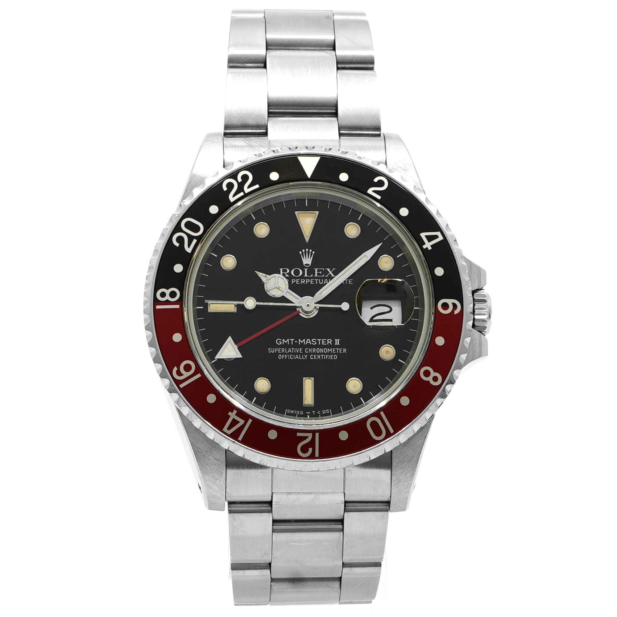 Rolex GMT-Master II *Coke* *Fat Lady* 16760 - Inventory 8679