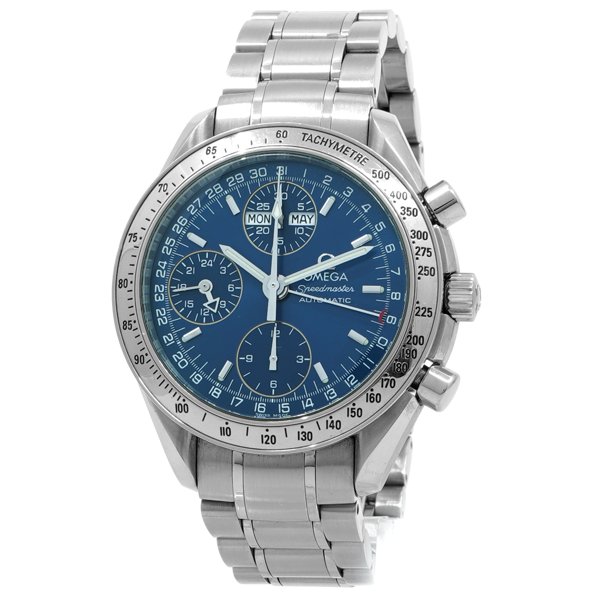 Omega Speedmaster Day-Date *Blue Dial* 3523.80.00 - Inventory 8693