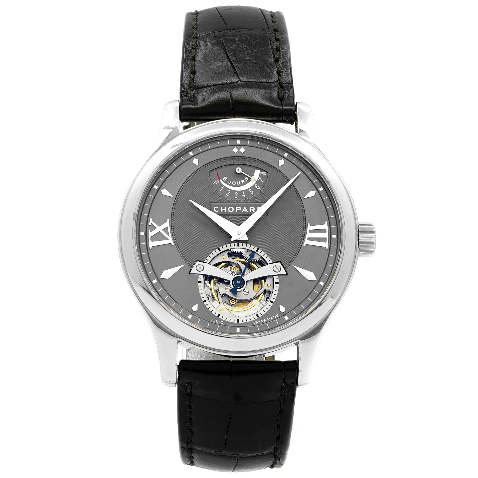 Chopard L.U.C Tourbillon Steel Wing  161906-1003 *Limited Edition* *Unworn* - Inventory 8696