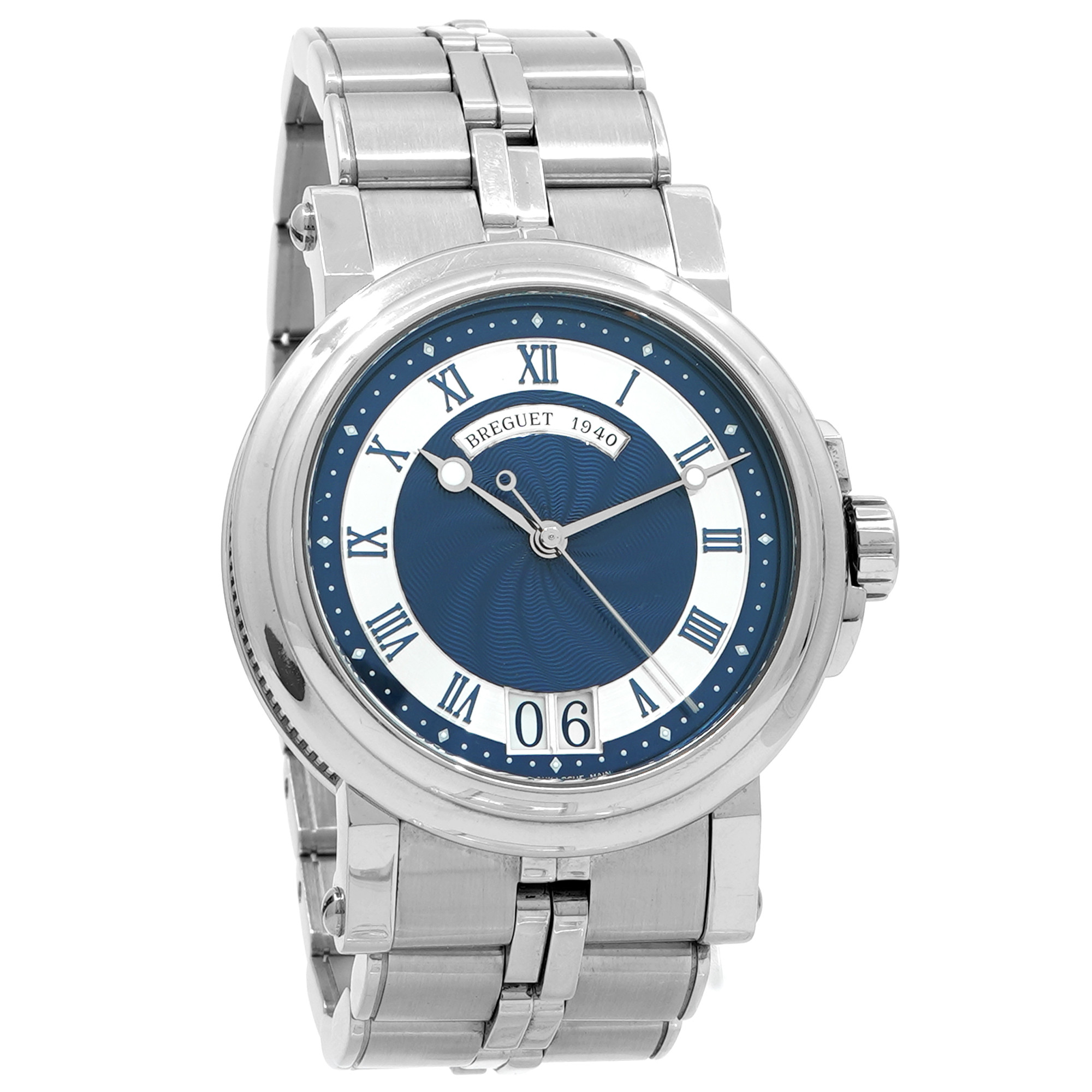Breguet Marine Big Date *Blue Dial* 5817 - Inventory 8697
