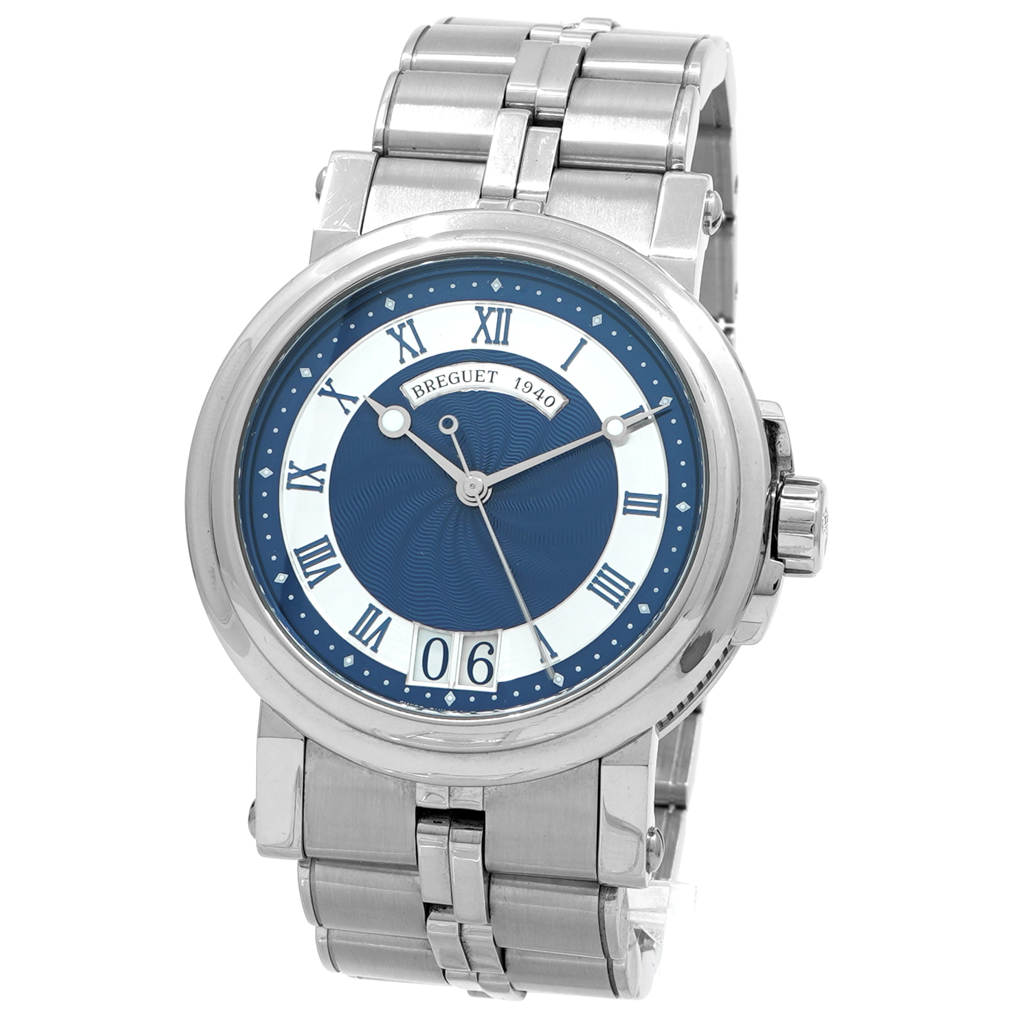 Breguet Marine Big Date *Blue Dial* 5817 - Inventory 8697