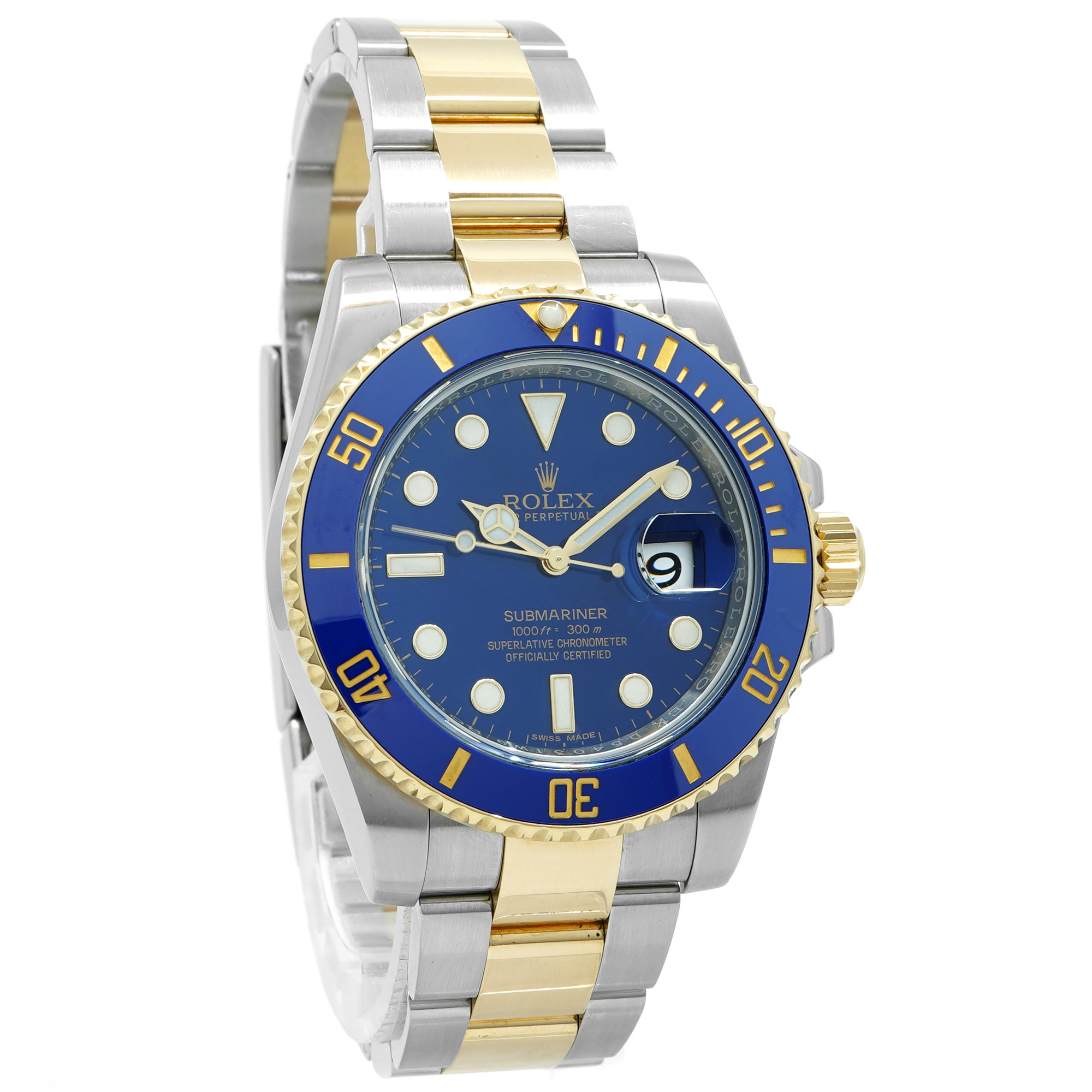 Rolex Submariner Date *Blue* 116613LB- Inventory 8694