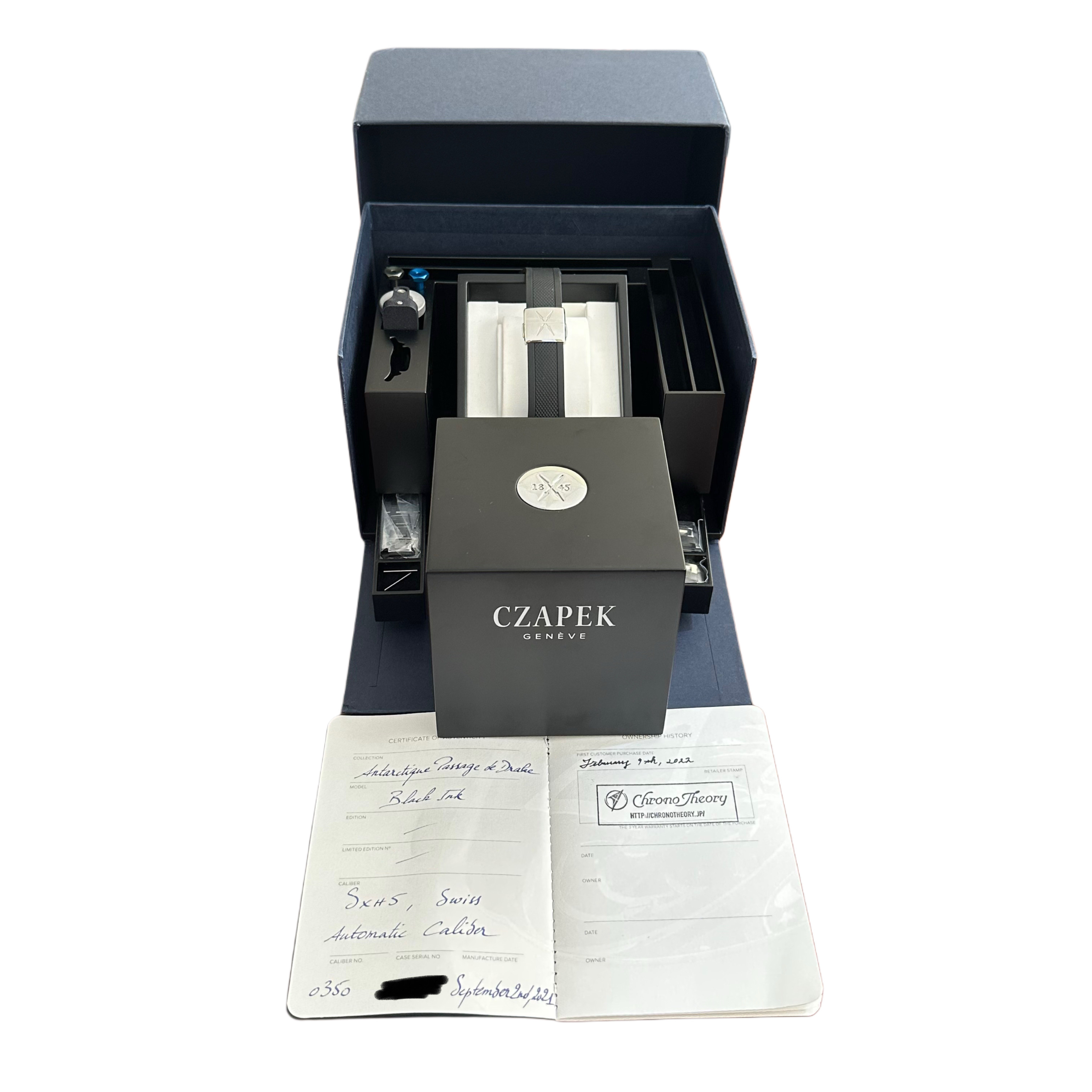 Czapek and Cie Antarctique Passage de Drake Black Ink - Inventory