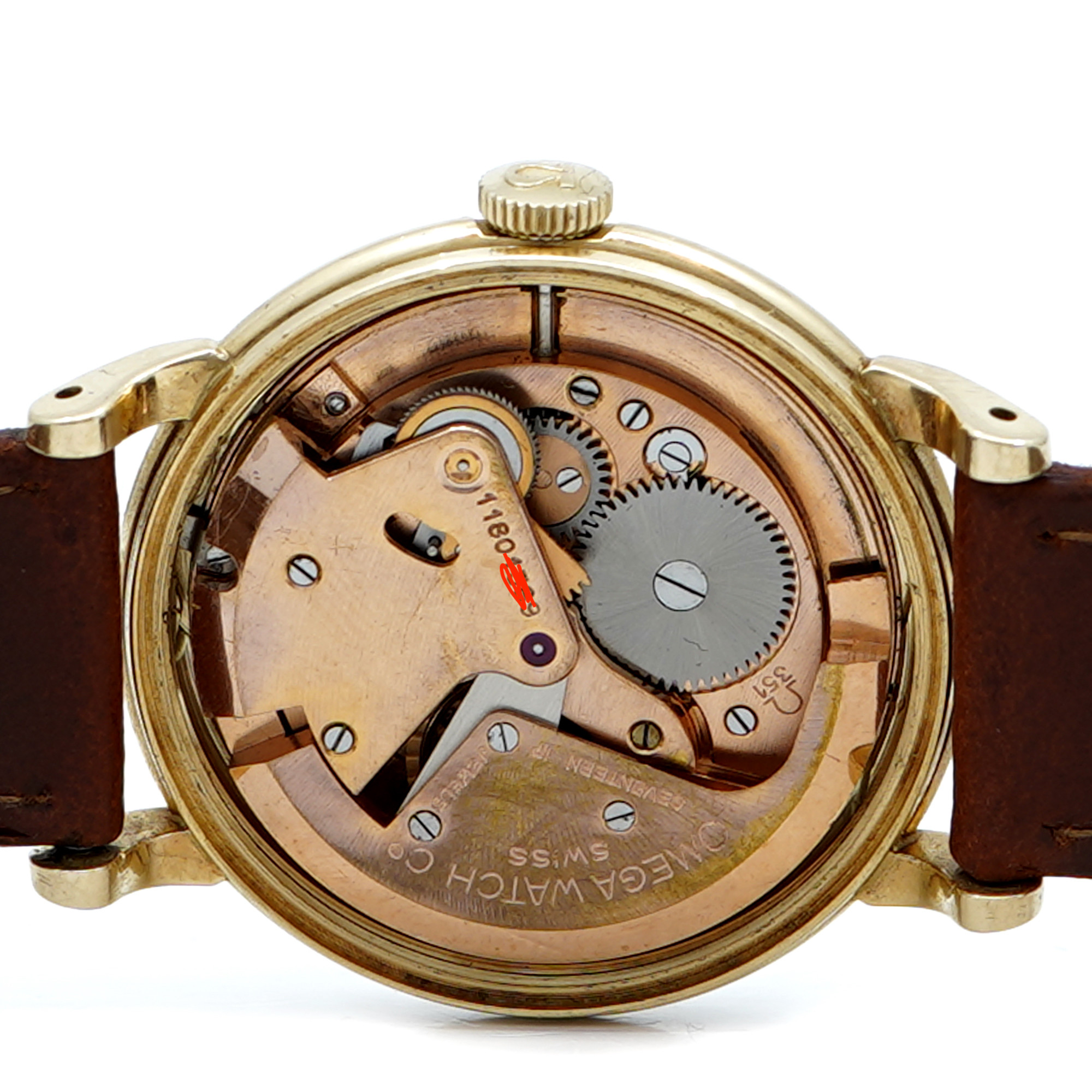 Omega G6525 *Vintage 1947* *14K Yellow Gold* - Inventory 8722