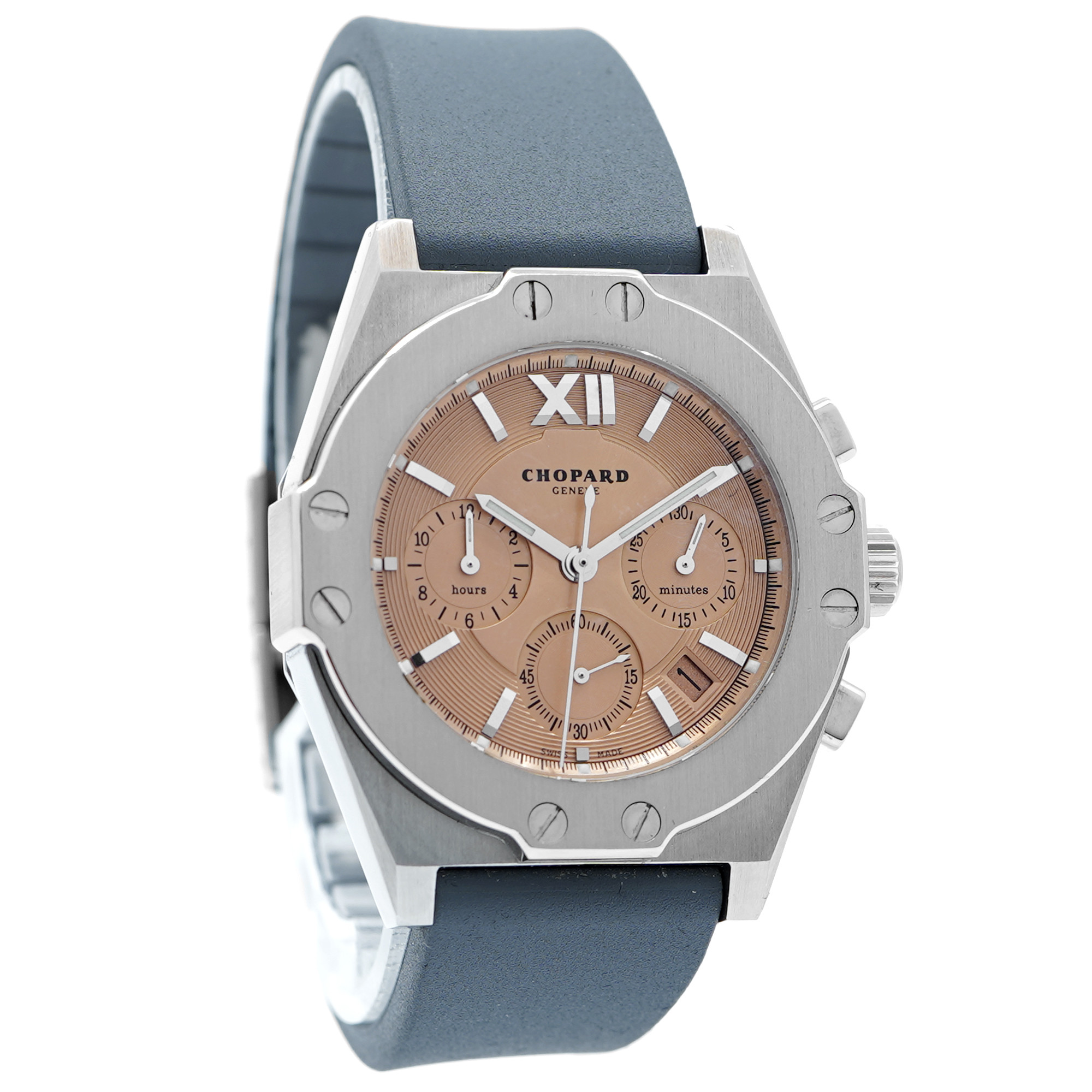 Chopard St. Moritz Chronograph 8386 - Inventory 8767 - DelrayWatch.com