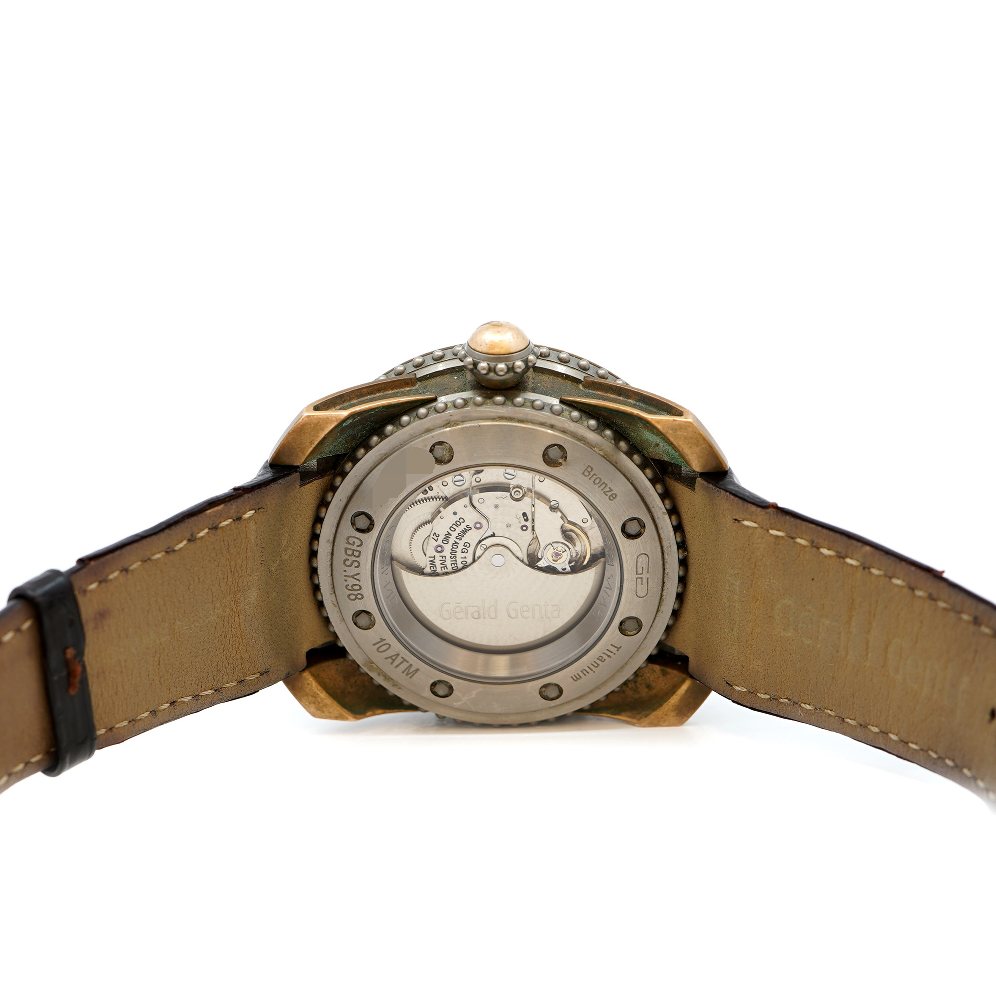 Gerald Genta Gefica Bi-Retro Bronze GBS.Y.98 - Inventory 9066