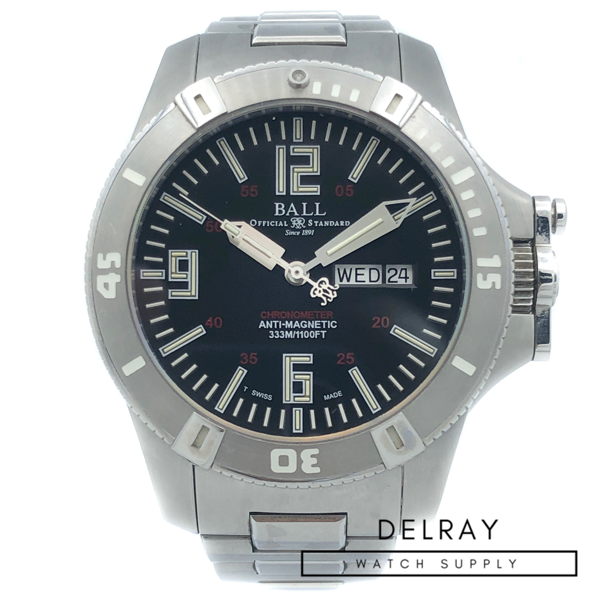 Ball Engineer Hydrocarbon II Spacemaster Glow - DelrayWatch.com