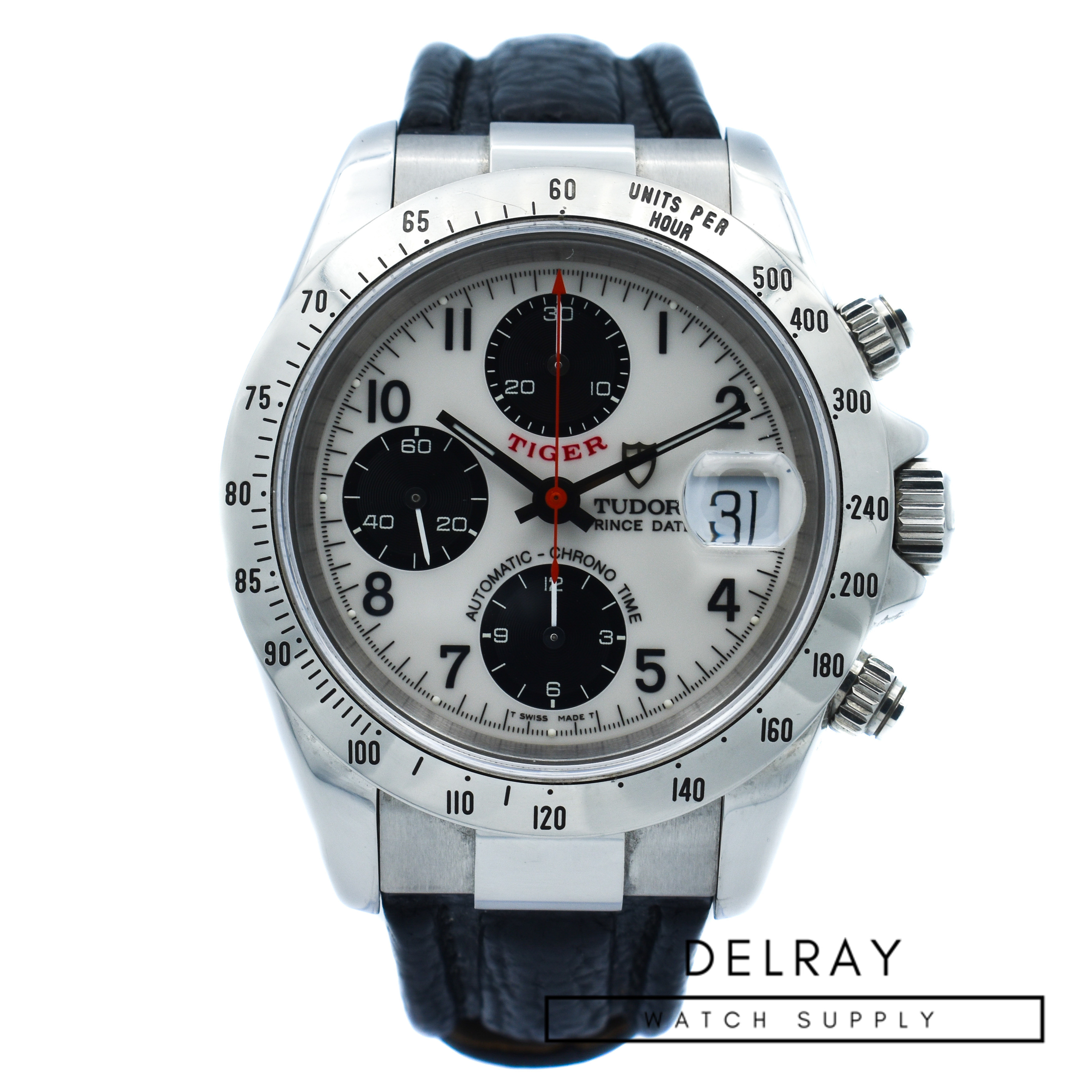 Tudor Tiger Prince Chronograph Panda Dial 79280P DelrayWatch