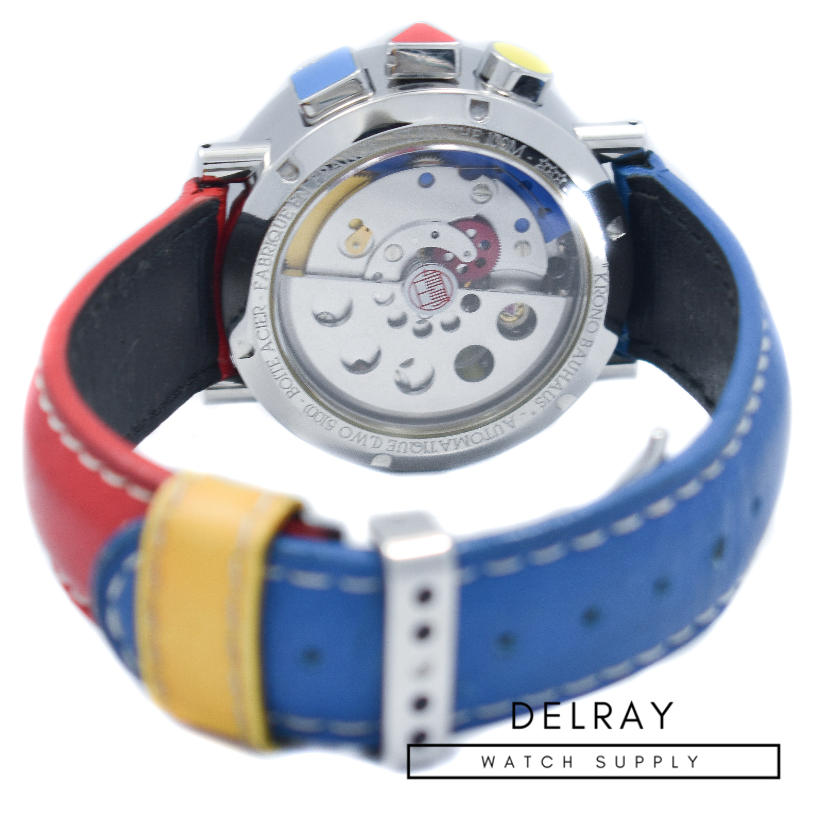 Silberstein krono bauhaus alain silberstein watch Alain Silberstein Krono Bauhaus chronograph steel automatic LIMITED EDITION 2304286
