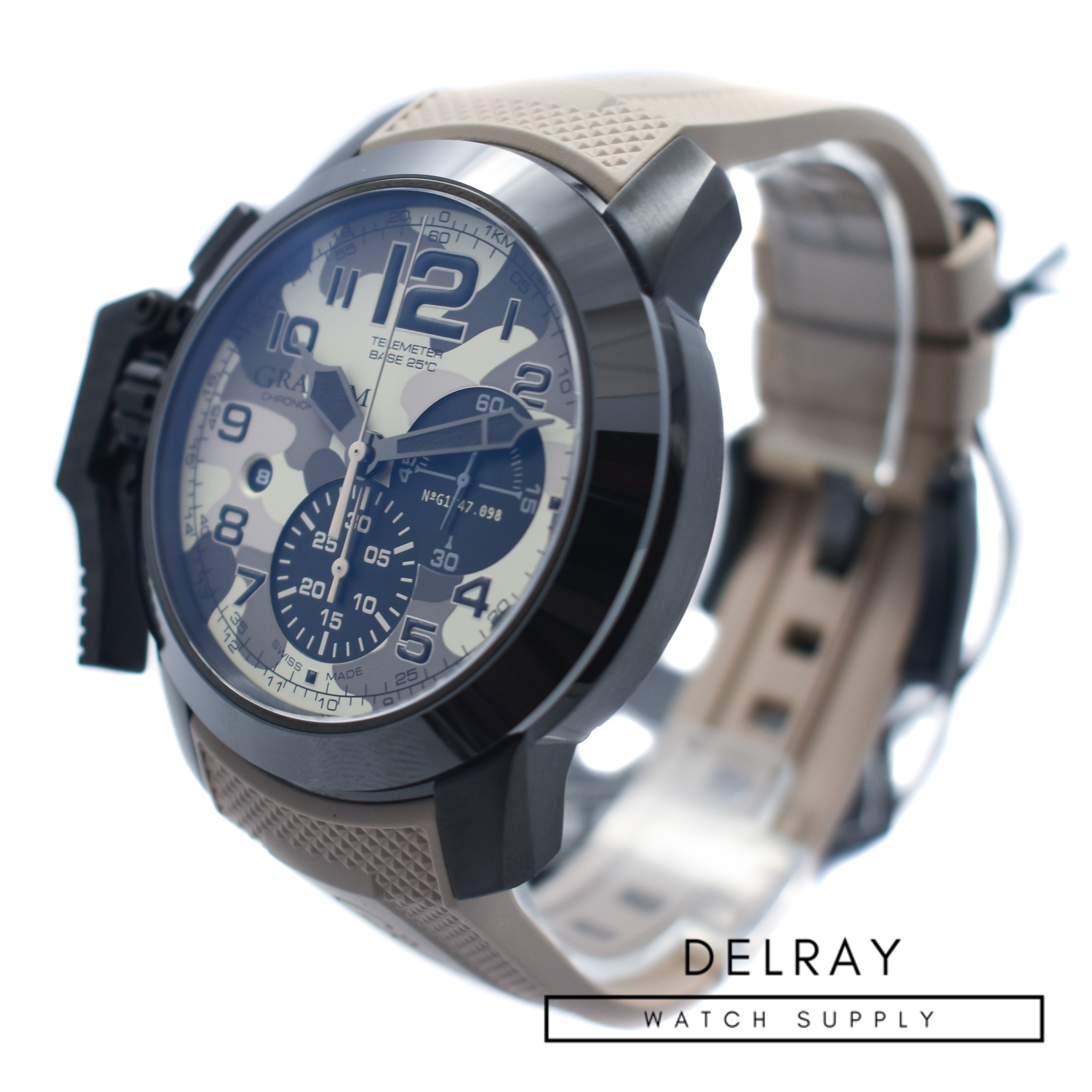 Graham Chronofighter Oversize Black Arrow *UNWORN* - DelrayWatch.com