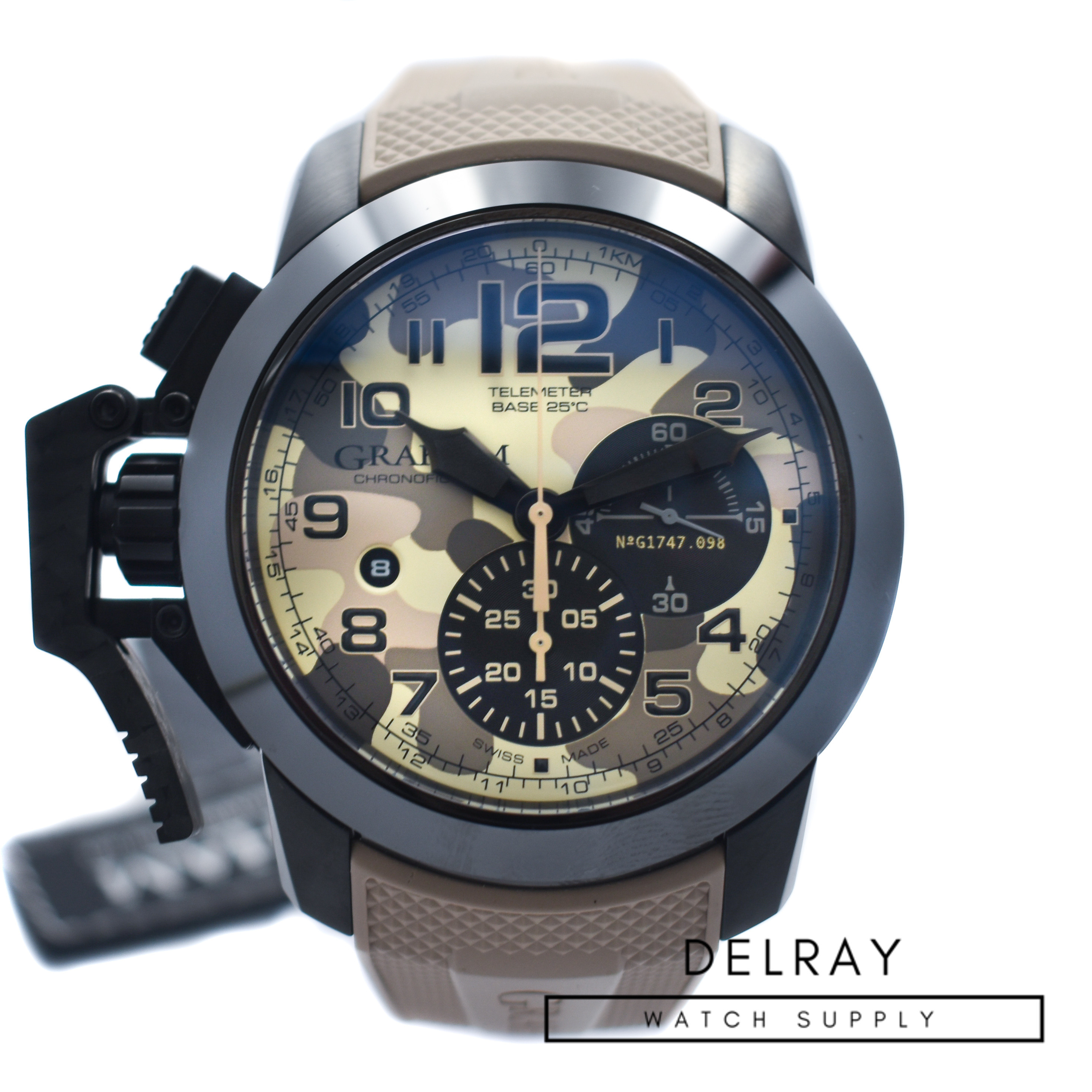 Graham Chronofighter Oversize Black Arrow *UNWORN* - DelrayWatch.com