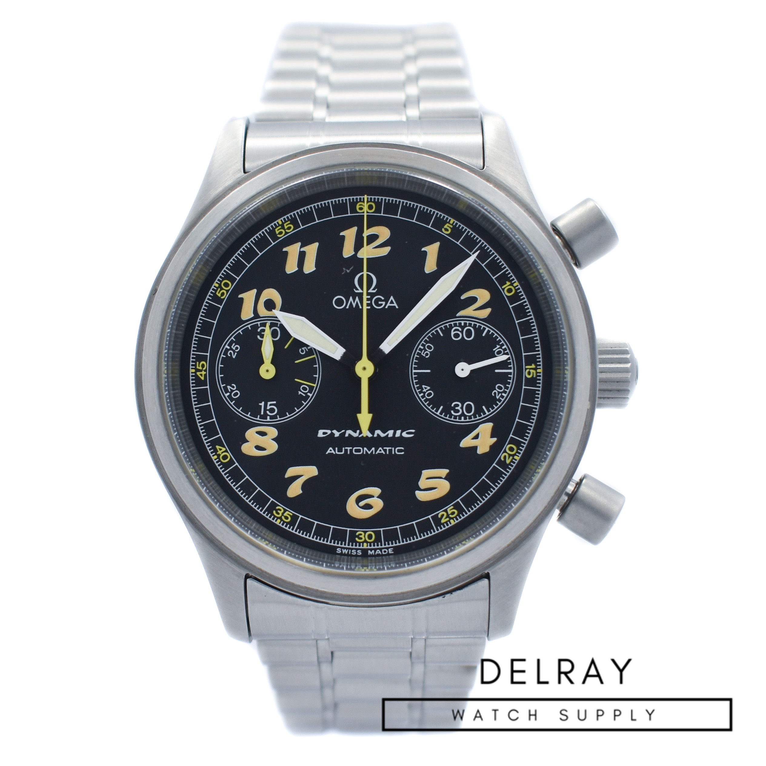 OMEGA DYNAMIC CHRONOGRAPH 腕時計 Omega Dynamic Chronograph on Bracelet - DelrayWatch.com