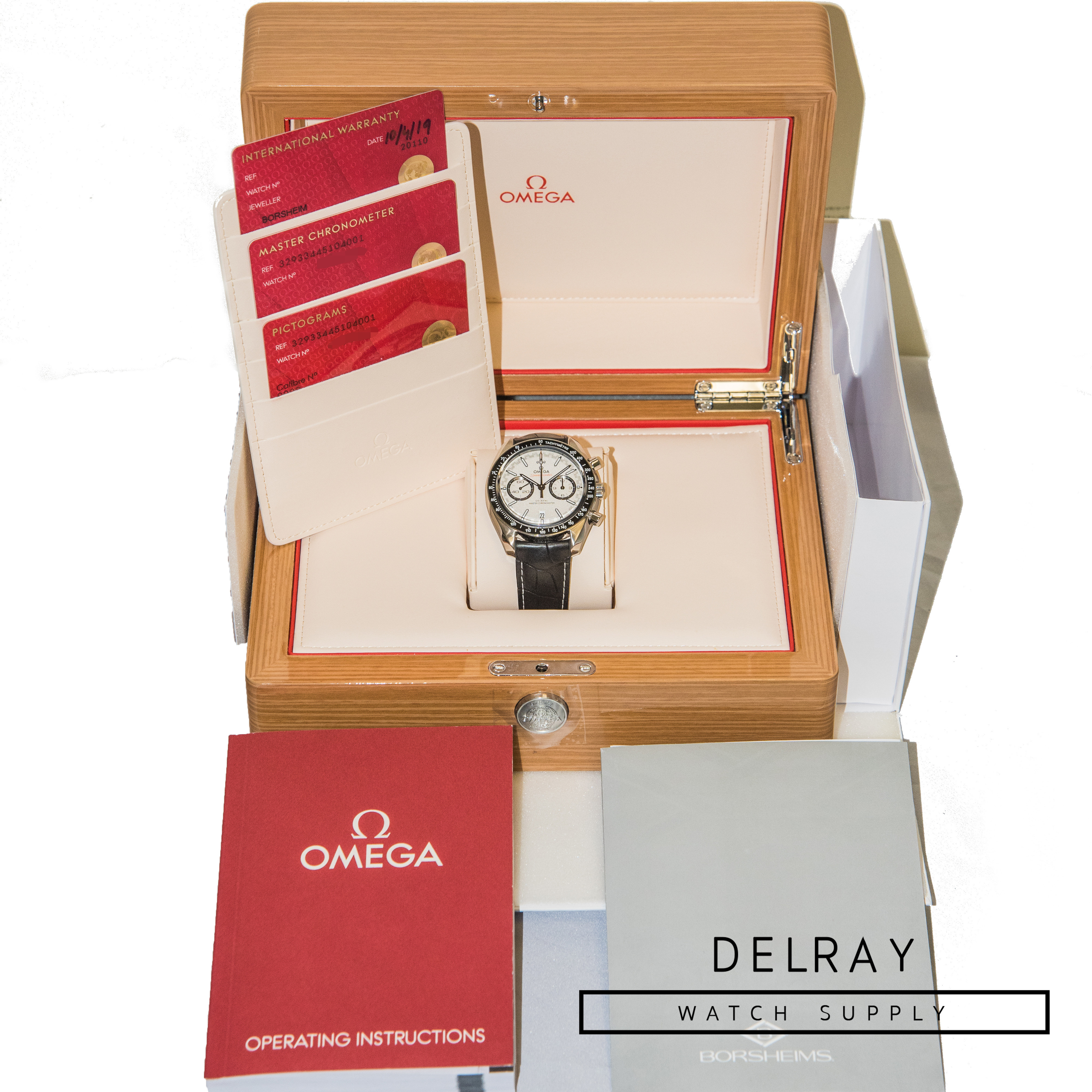 OMEGA Speedmaster super racing 箱　BOX The Omega Speedmaster Super Racing with Spirate System