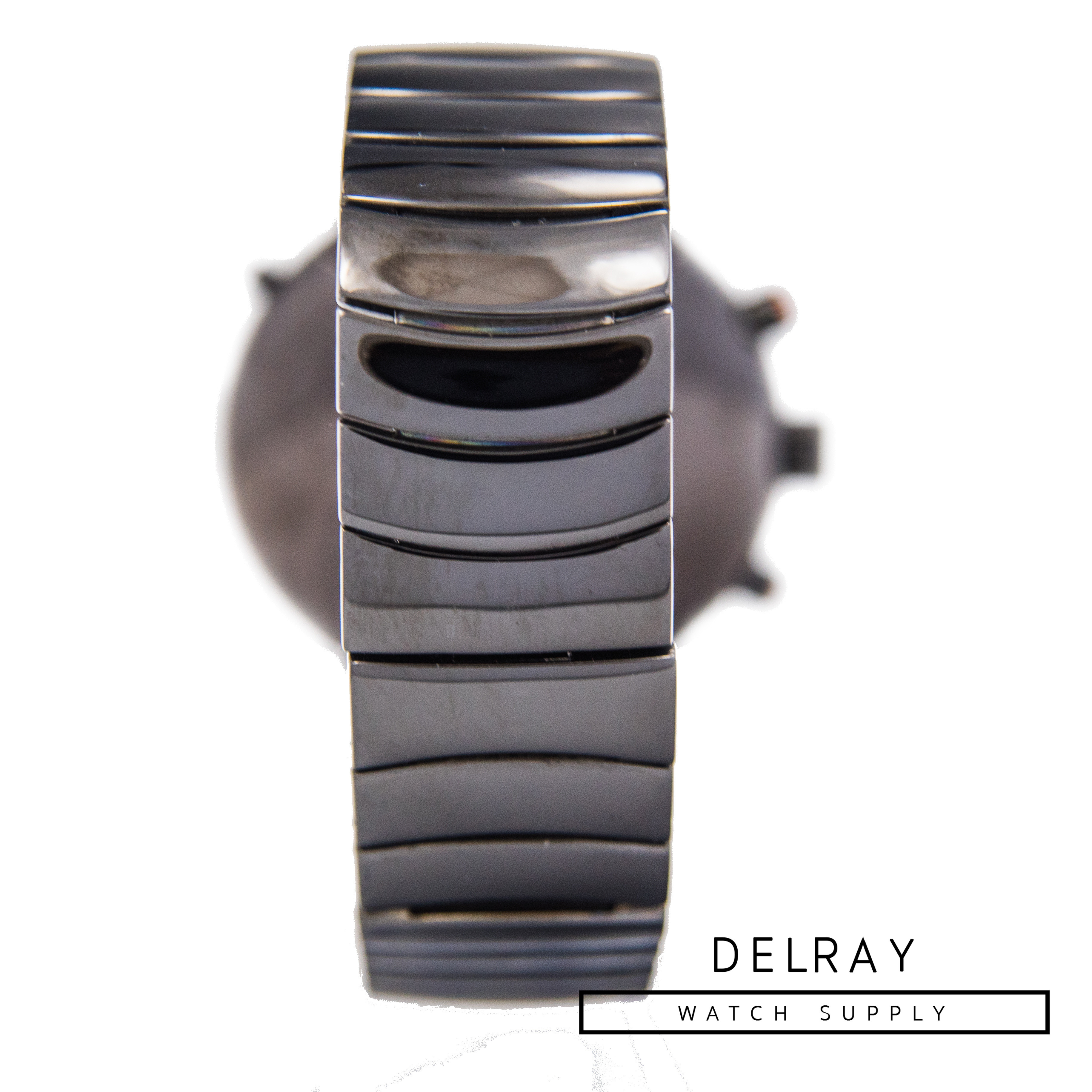 Ikepod Hemipode Black Chronograph GMT *Rare* - DelrayWatch.com