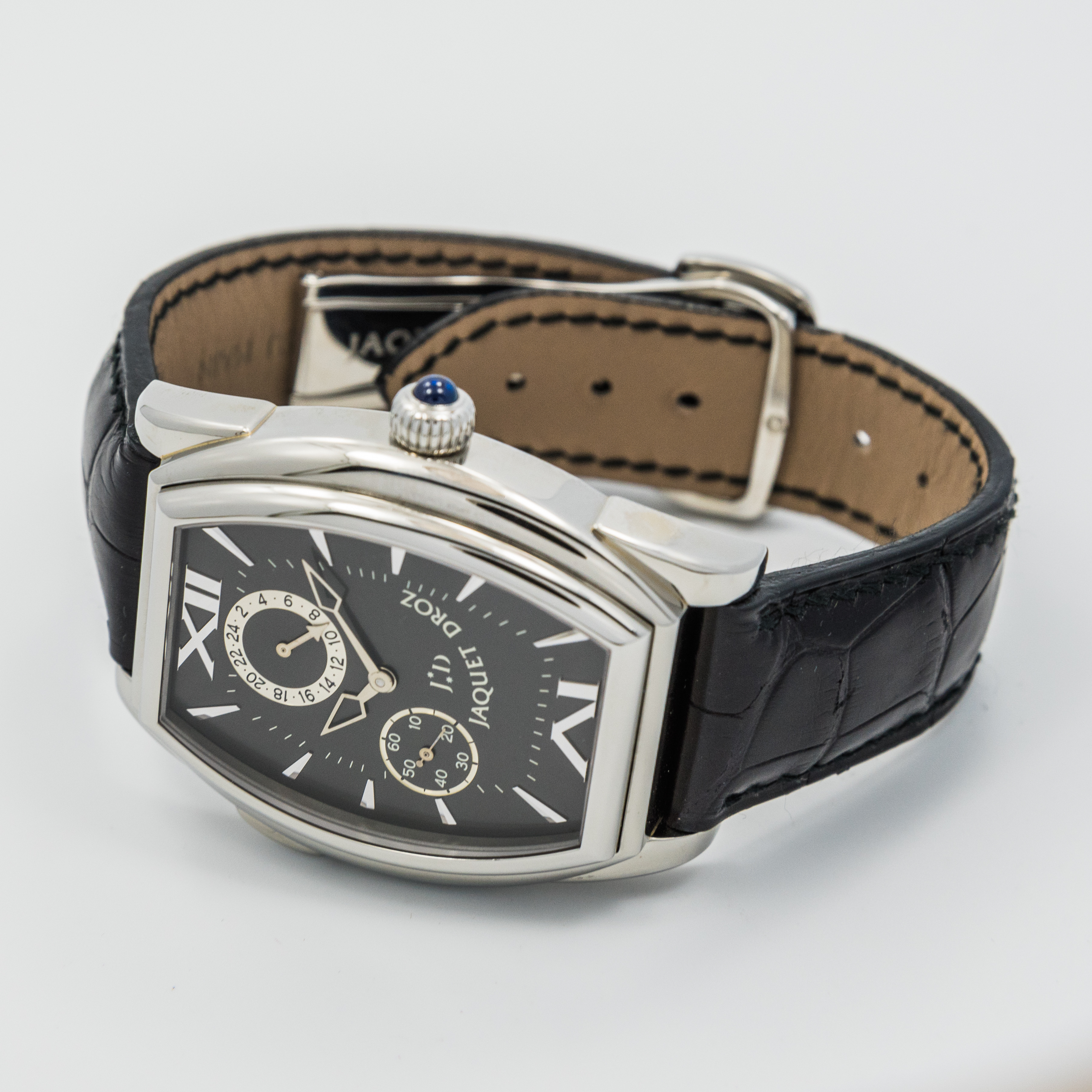 Jaquet Droz Tonneau GMT - DelrayWatch.com