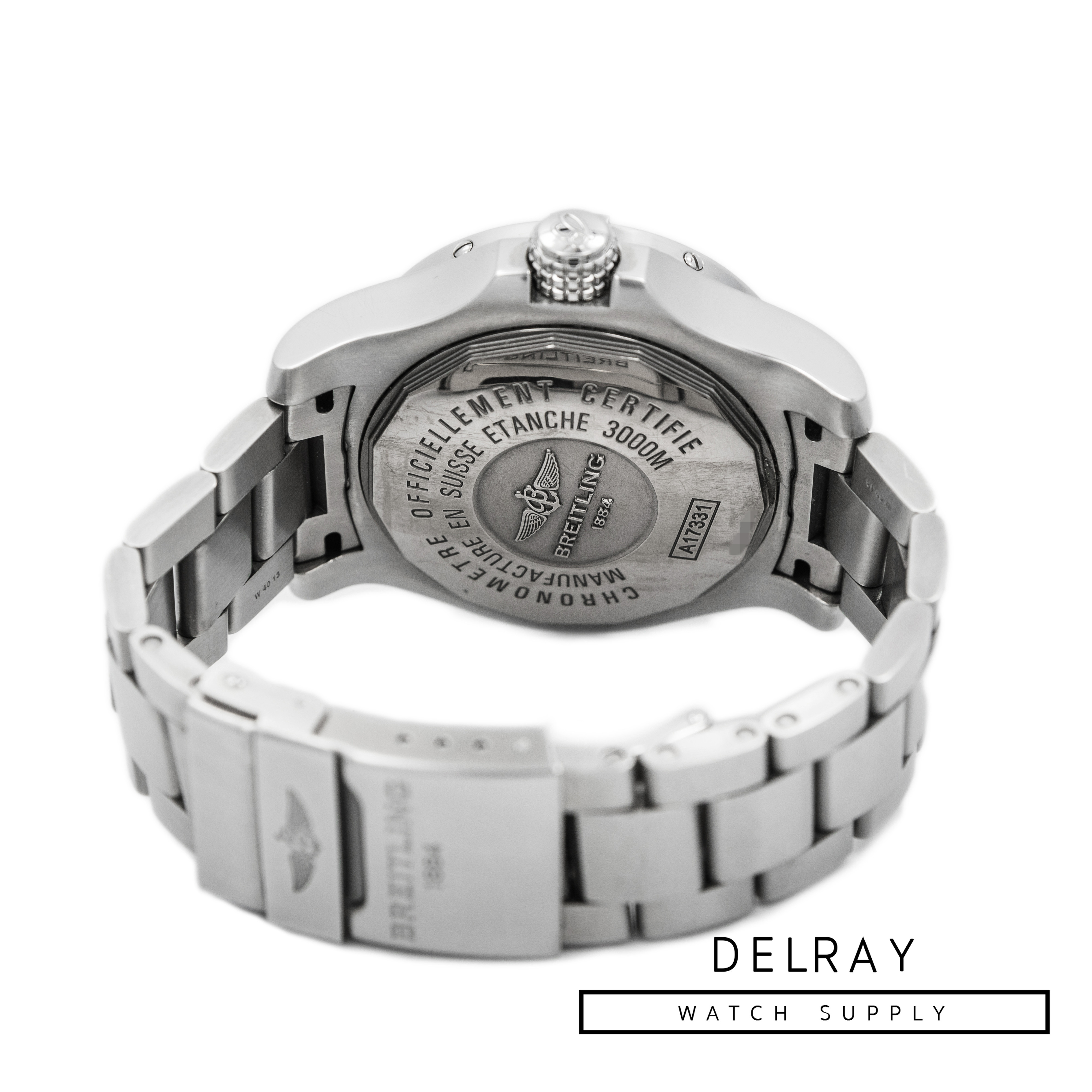 Breitling Avenger II Seawolf on Bracelet - DelrayWatch.com