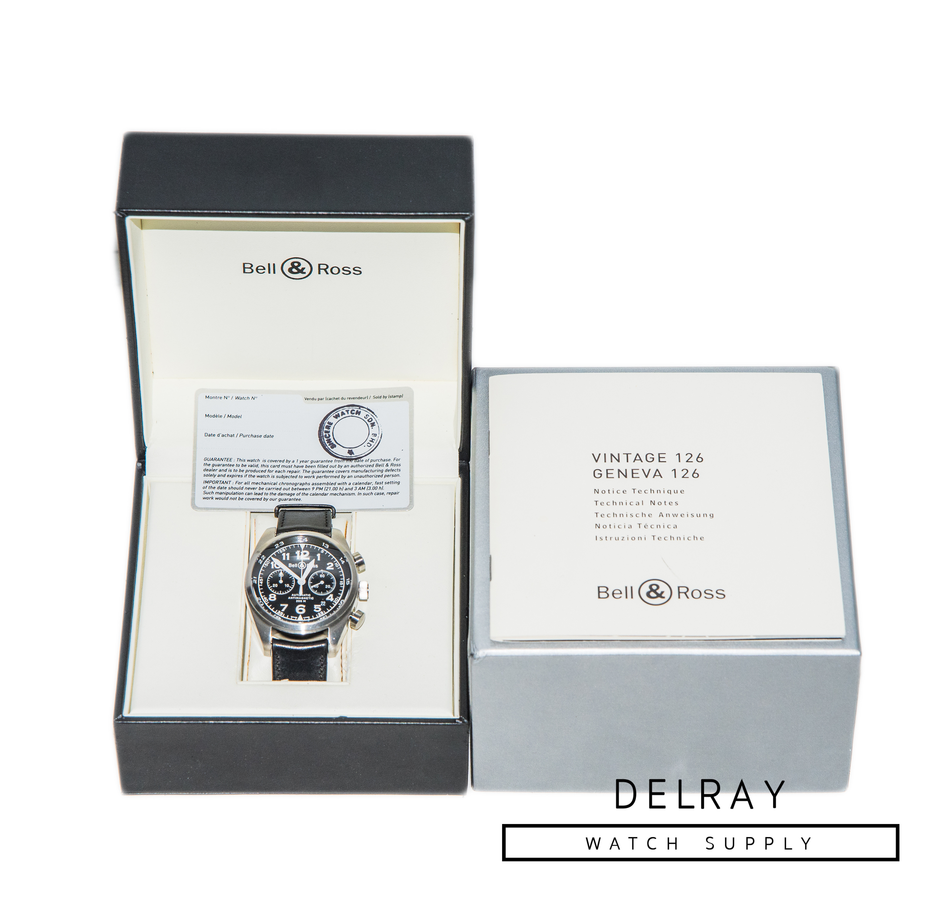 Bell & Ross Vintage 126 XL Chronograph - DelrayWatch.com