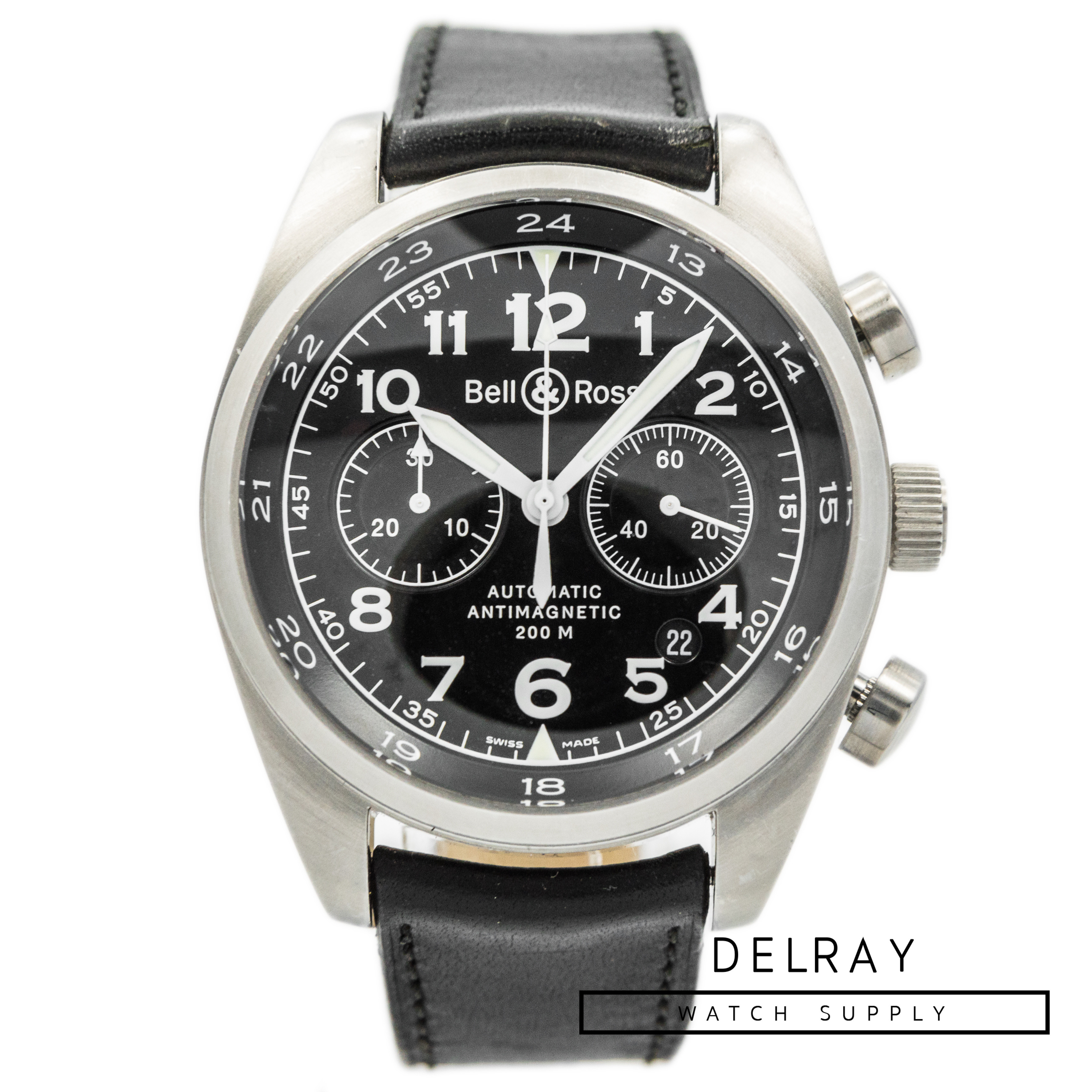 Bell & Ross Vintage 126 XL Chronograph - DelrayWatch.com