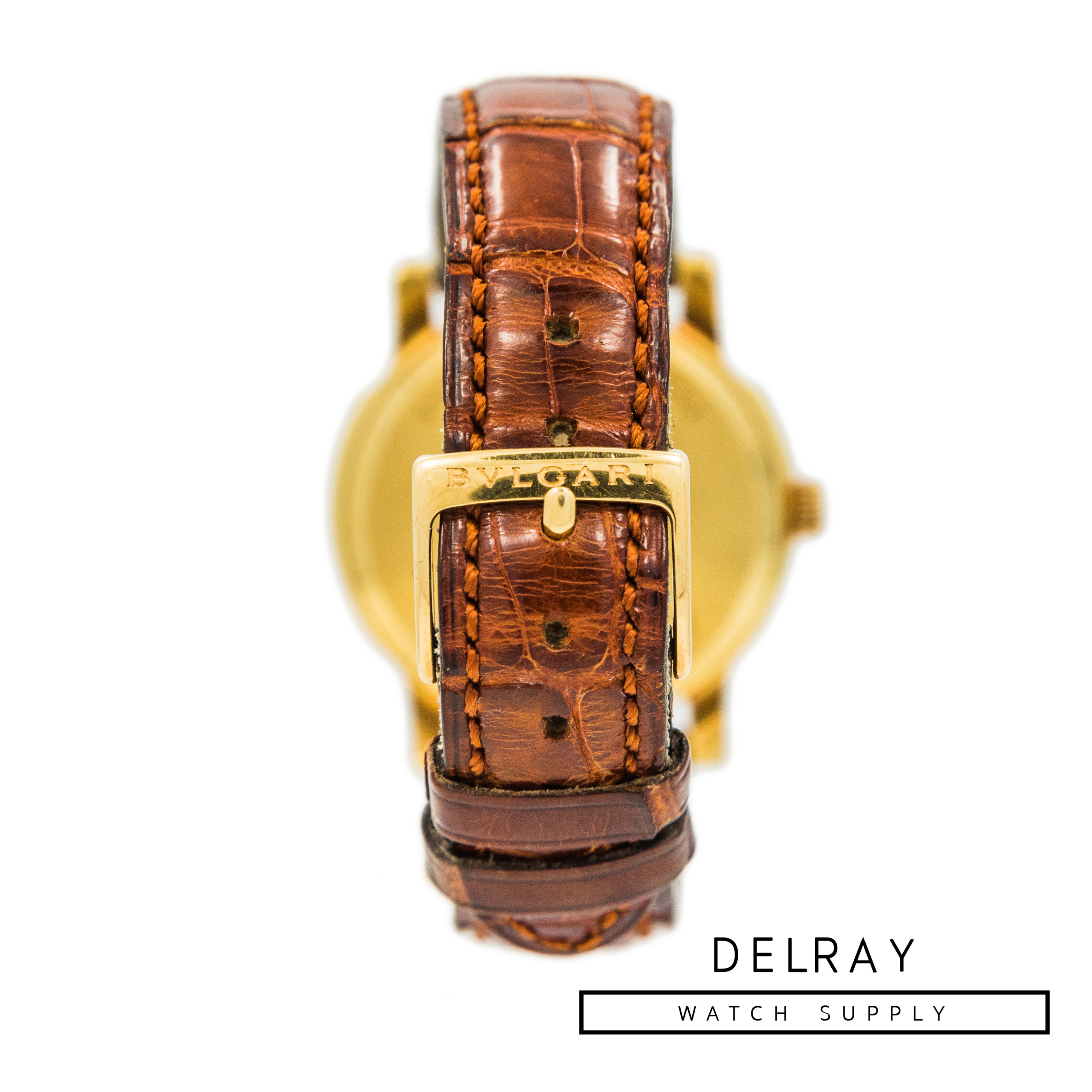 Bulgari Solotempo 18k Yellow Gold - DelrayWatch.com