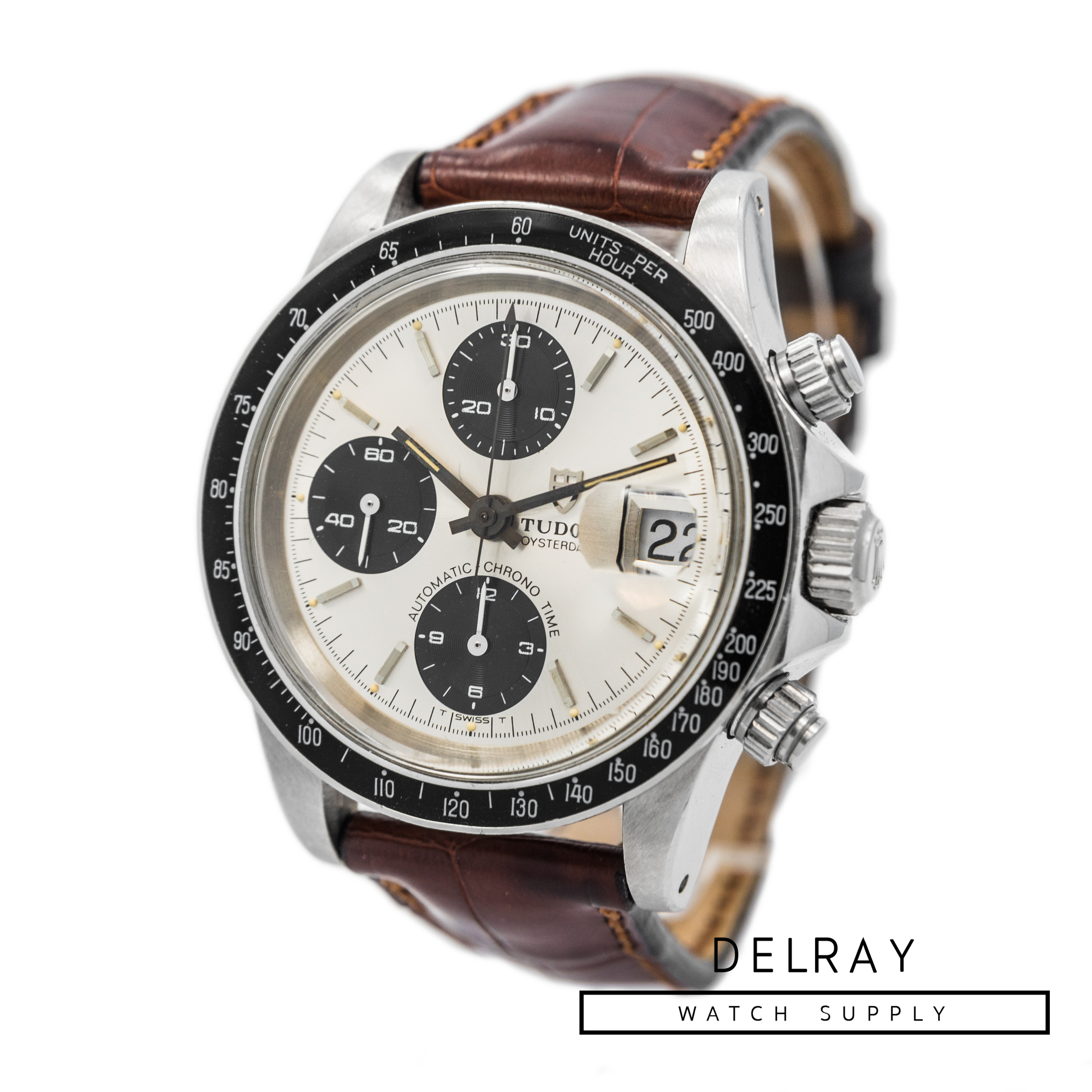 Tudor Oysterdate Big Block 94200 Chronograph DelrayWatch