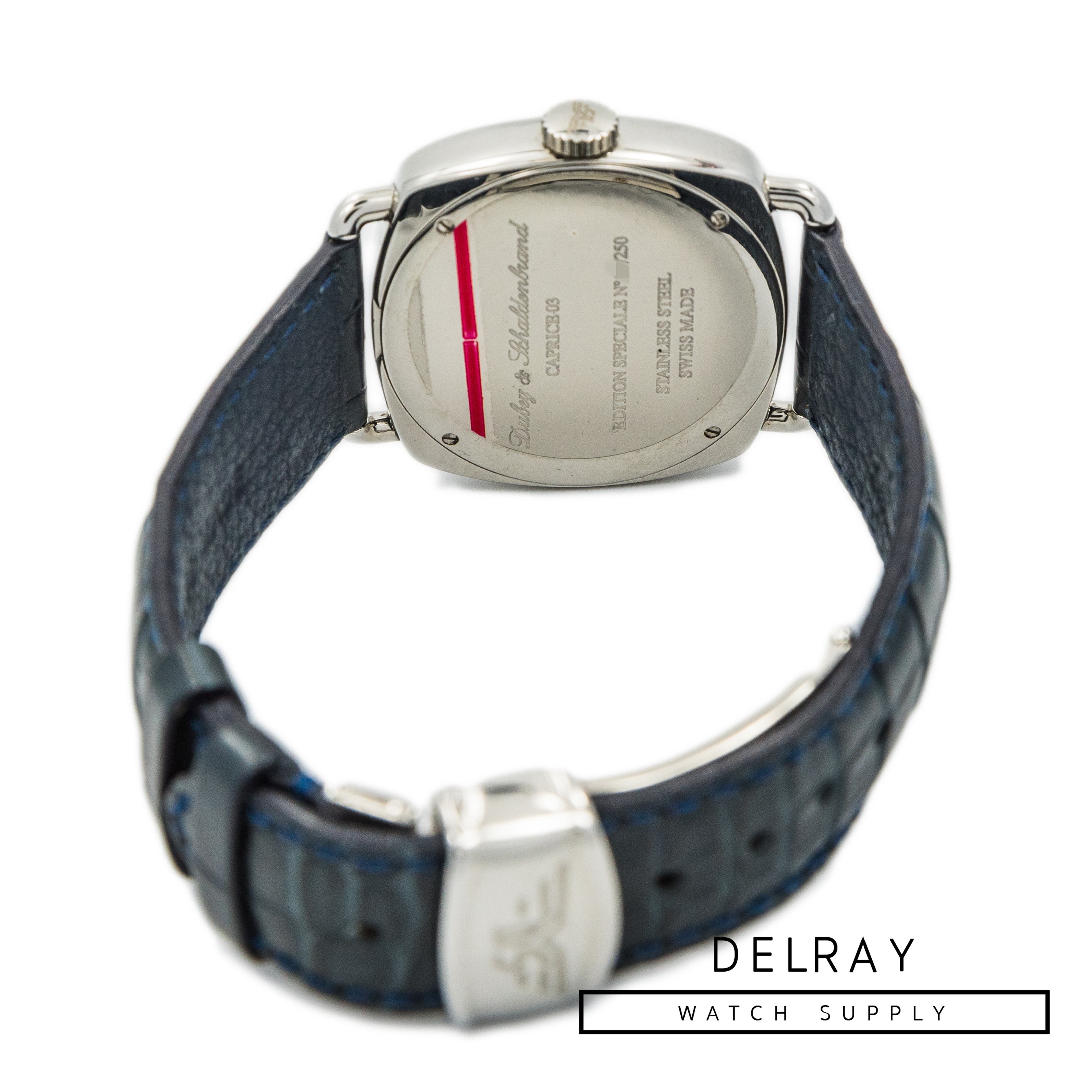 【美品・定価104,400円】EDIFICE別注 ダニエル＆ボブ BARBERA Dubey and Schaldenbrand Caprice 03 Blue Dial *Limited Edition