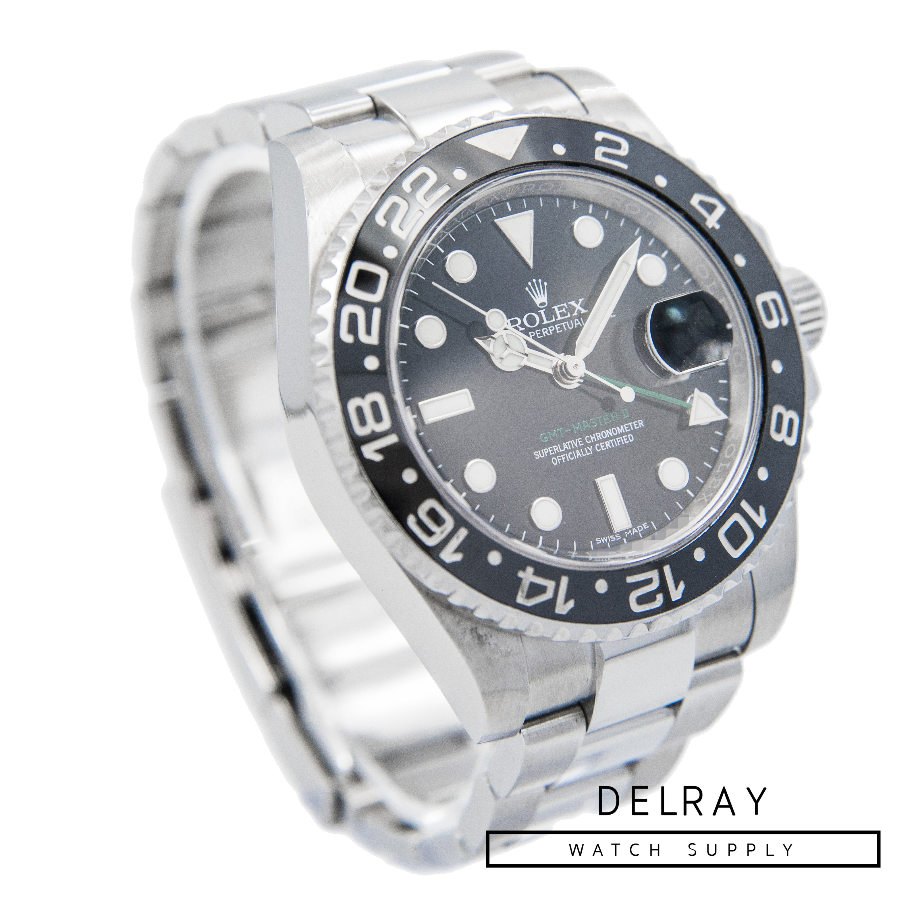 Rolex GMT Master II 116710LN Black - DelrayWatch.com