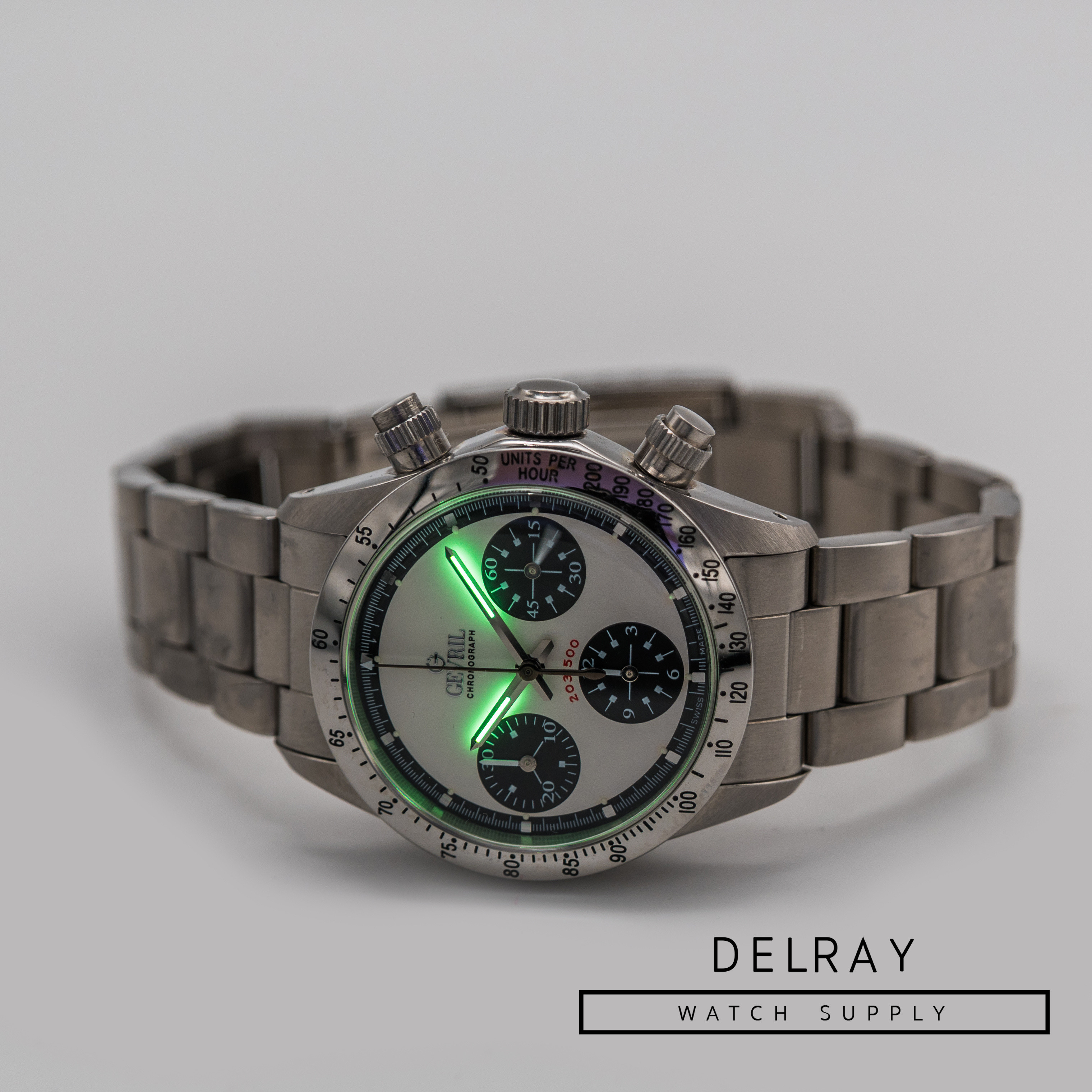 Gevril Tribeca White Dial *Limited Edition* *UNWORN* - DelrayWatch.com