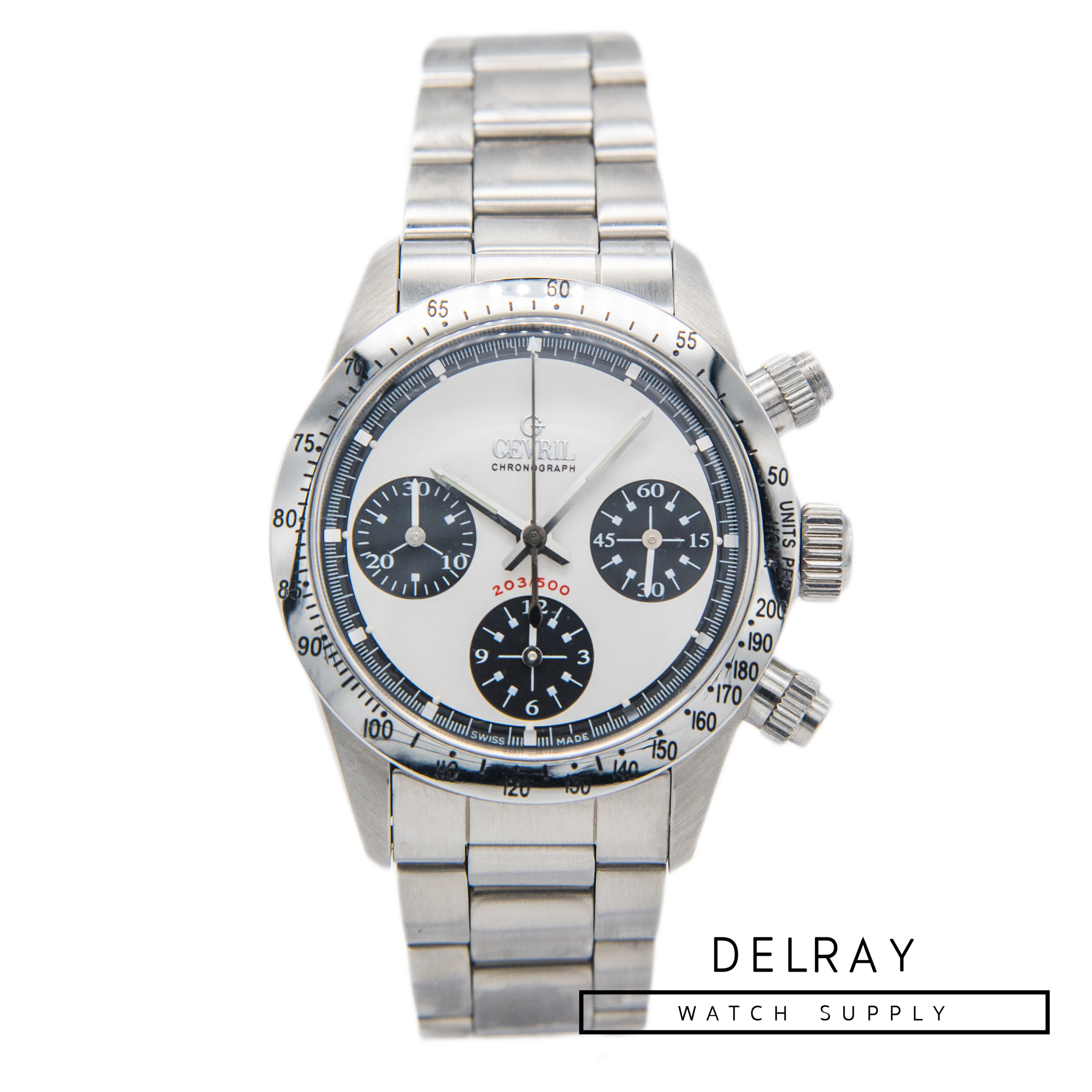 Gevril Tribeca White Dial *Limited Edition* *UNWORN* - DelrayWatch.com