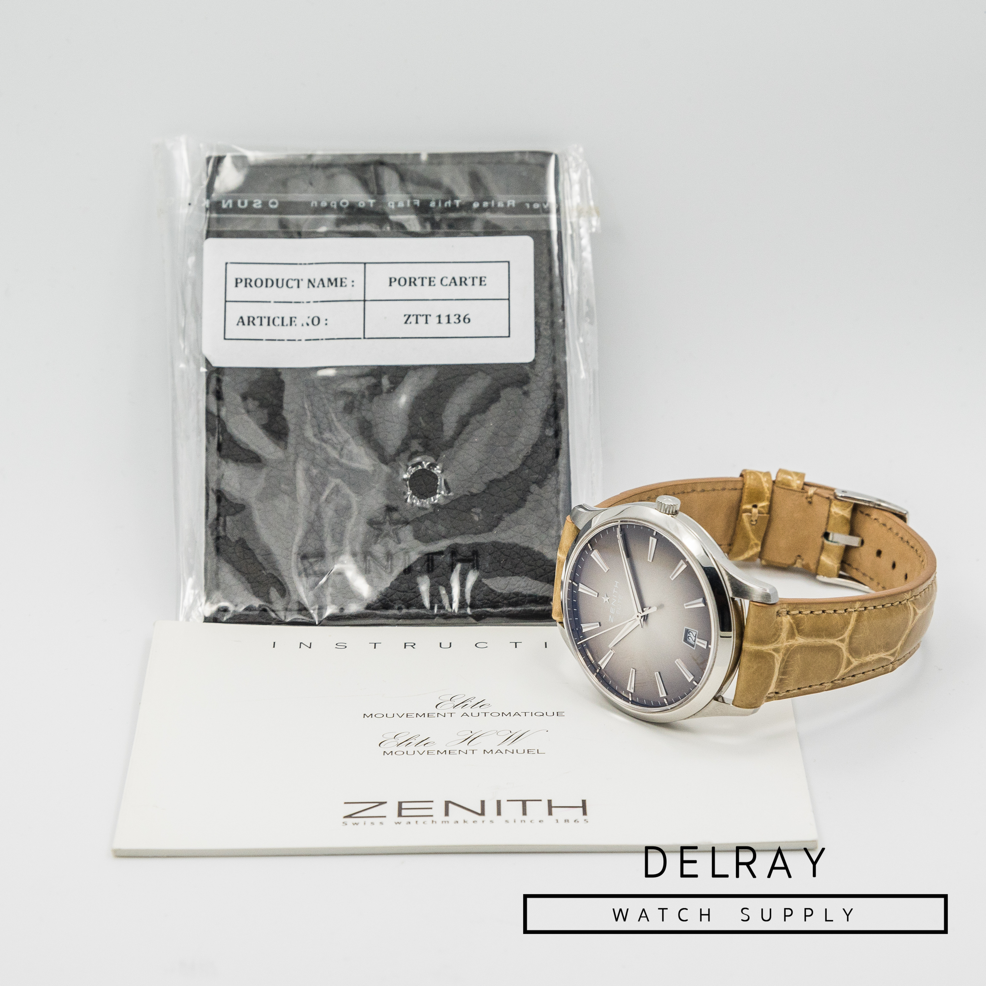 Zenith Captain Central Seconds *UNWORN* - DelrayWatch.com
