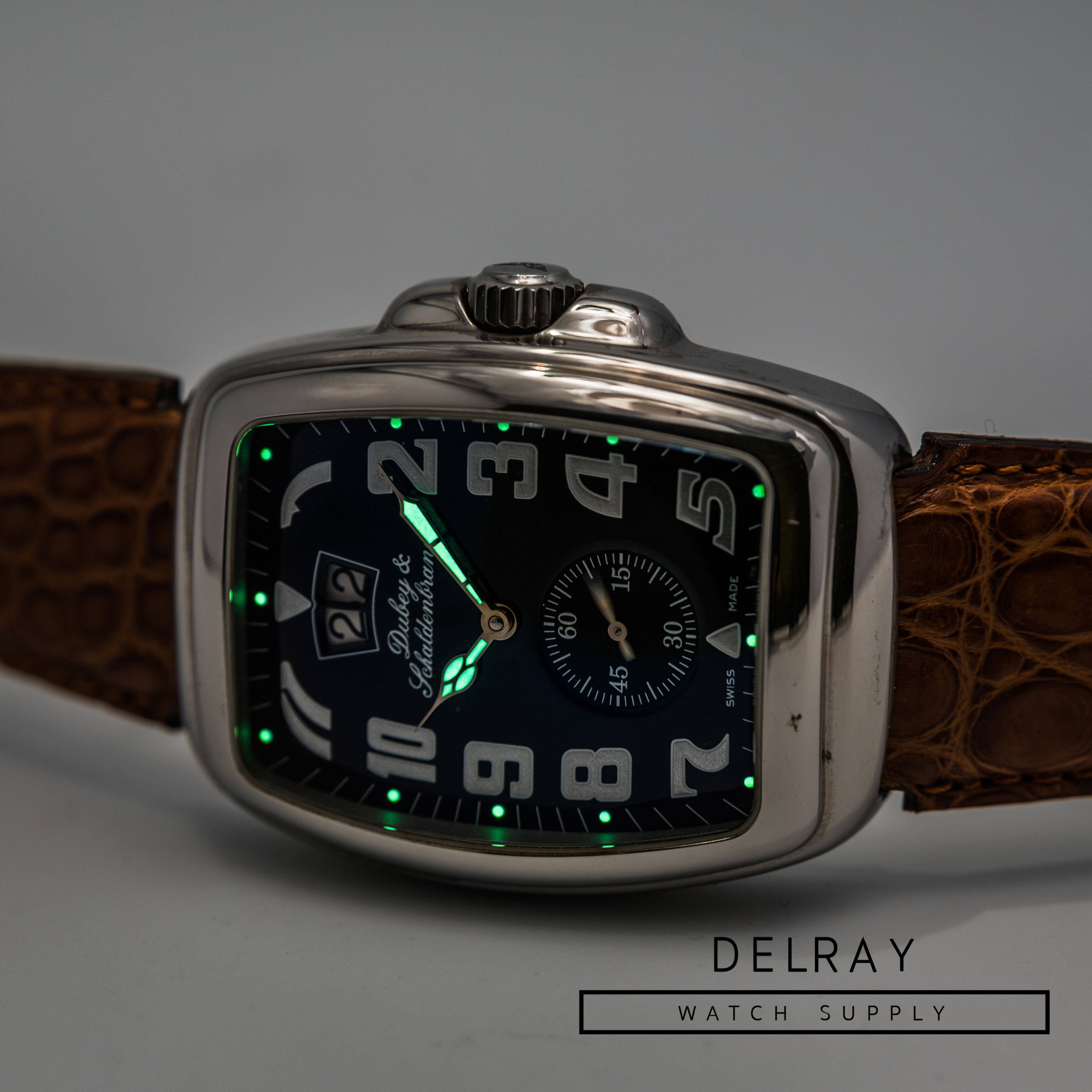 Dubey and Schaldenbrand Aquadyn Big Date Black Dial *UNWORN