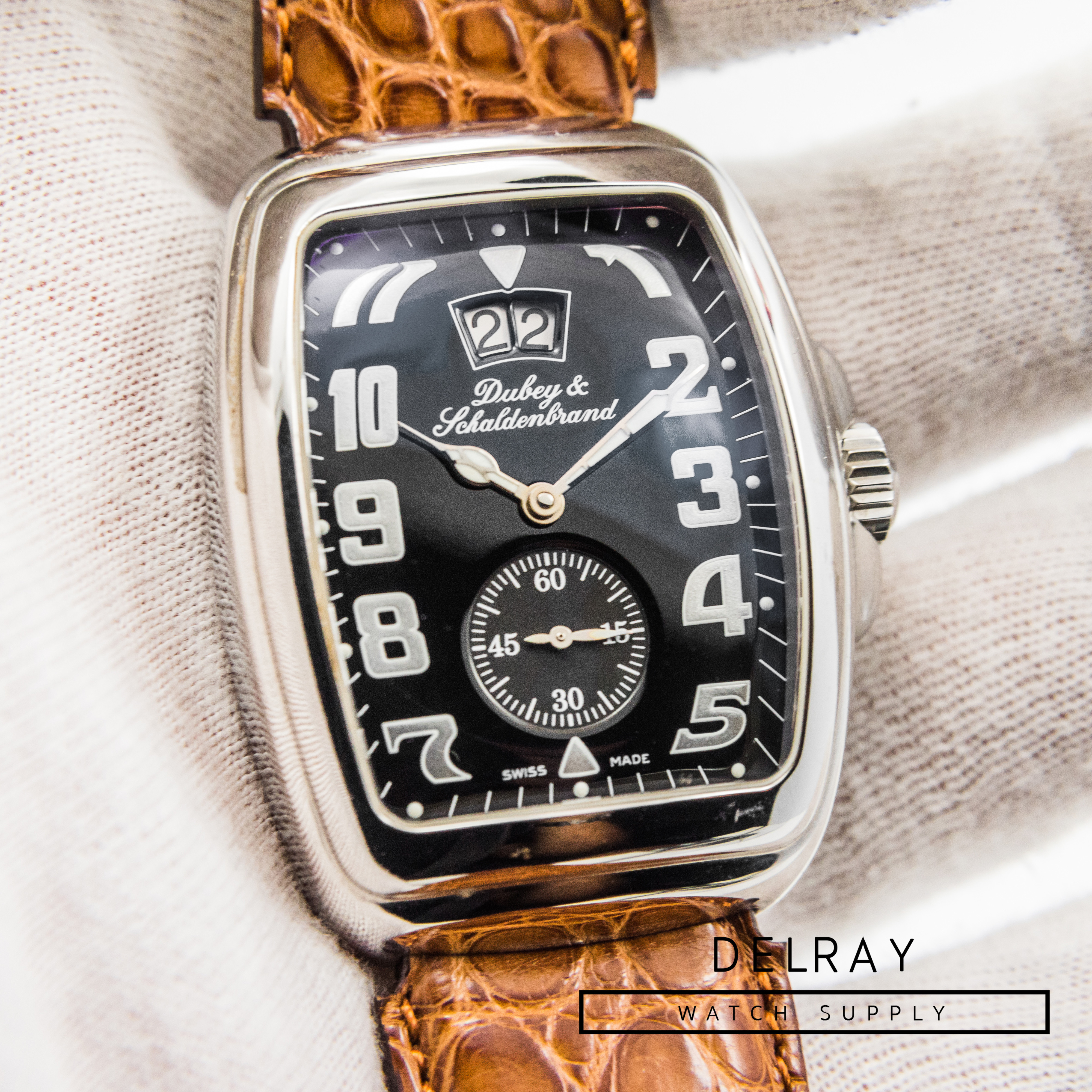 Dubey and Schaldenbrand Aquadyn Big Date Black Dial *UNWORN