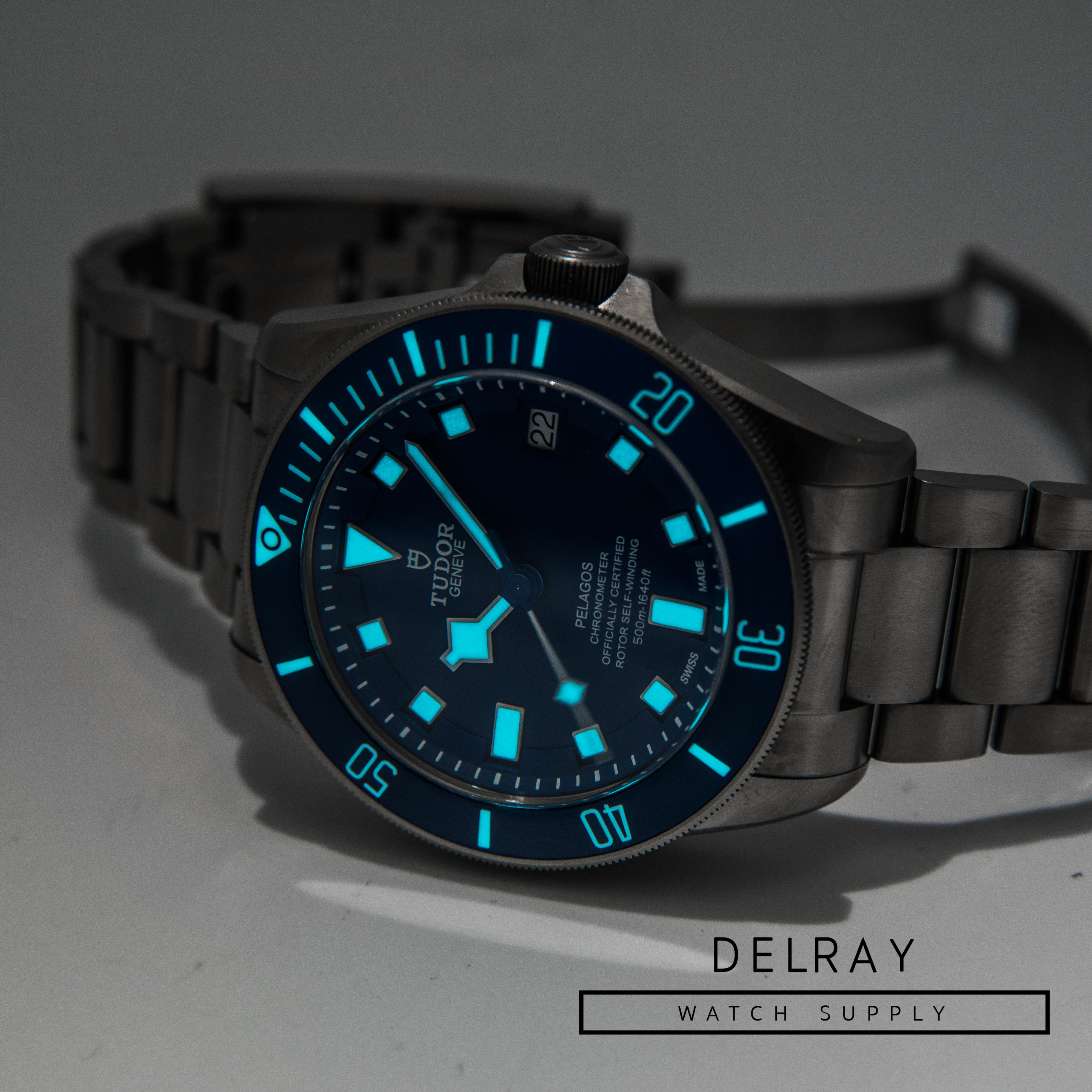 Tudor Pelagos 25600TB Blue Dial - DelrayWatch.com